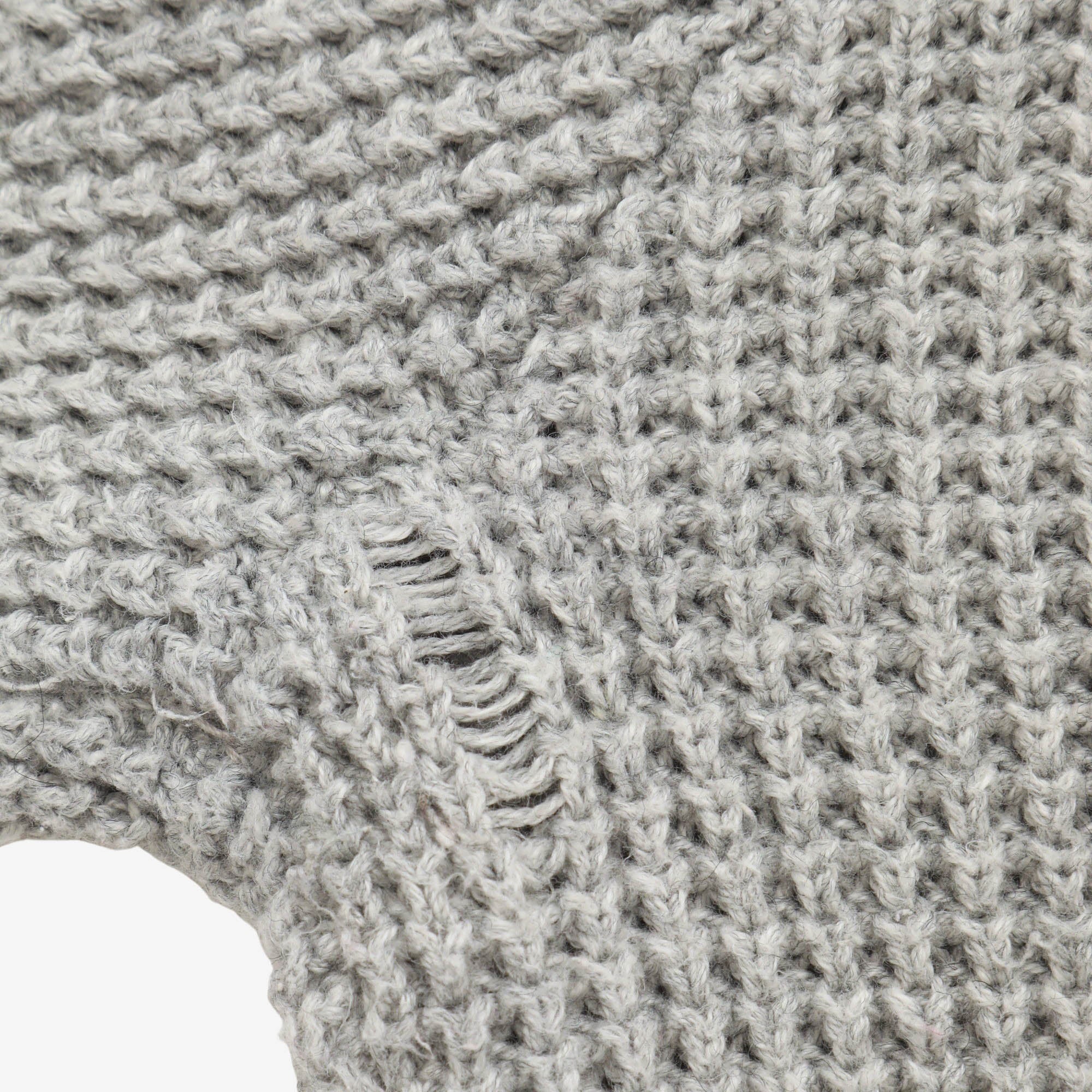 Waffle Knit Sweatshirt
