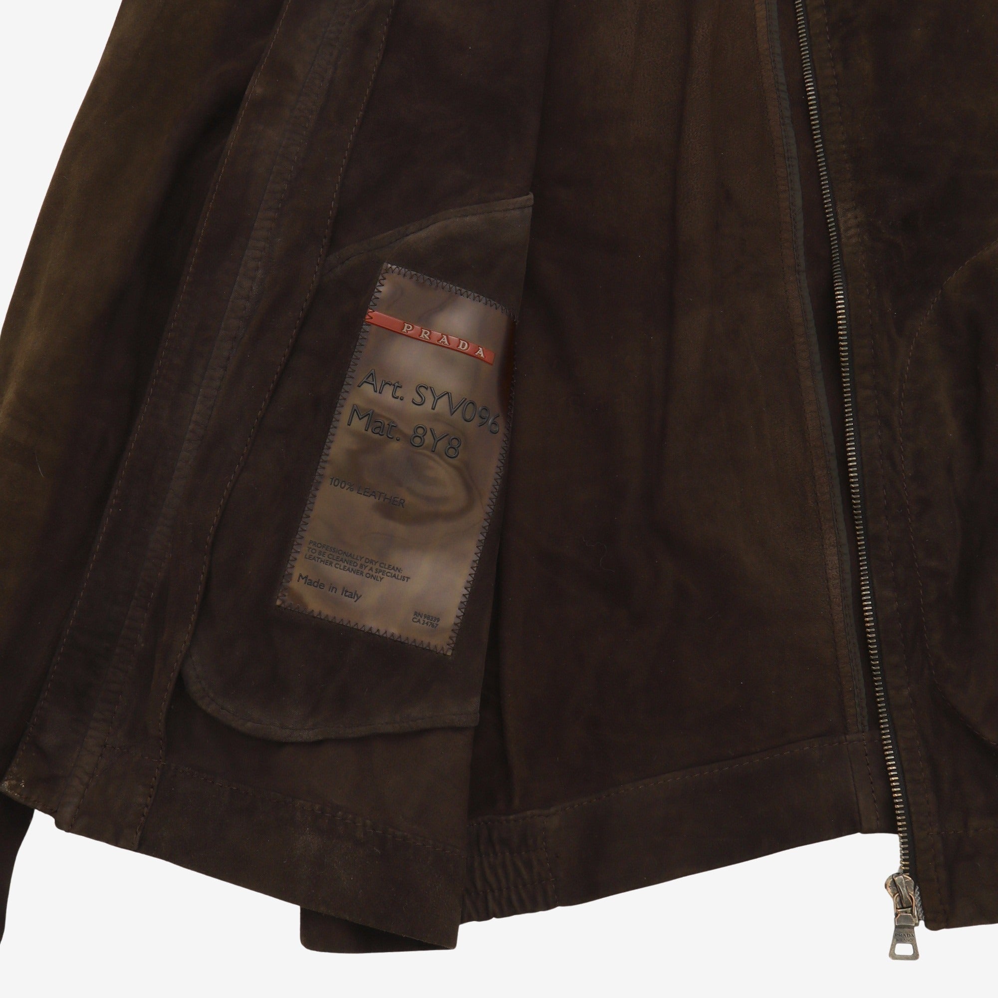 Milano Leather Bomber