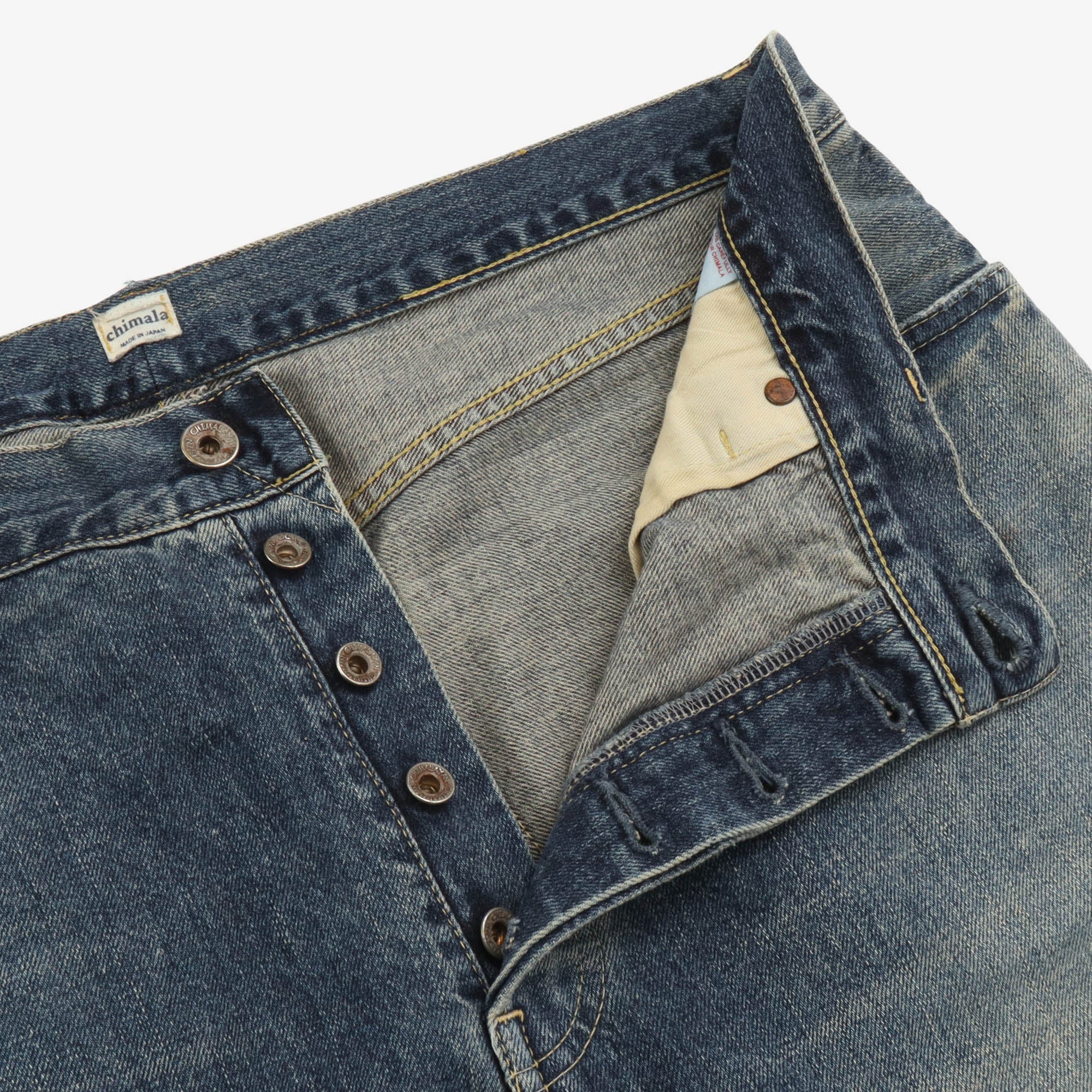 Ankle Cut Selvedge Denim (34W X 26L)