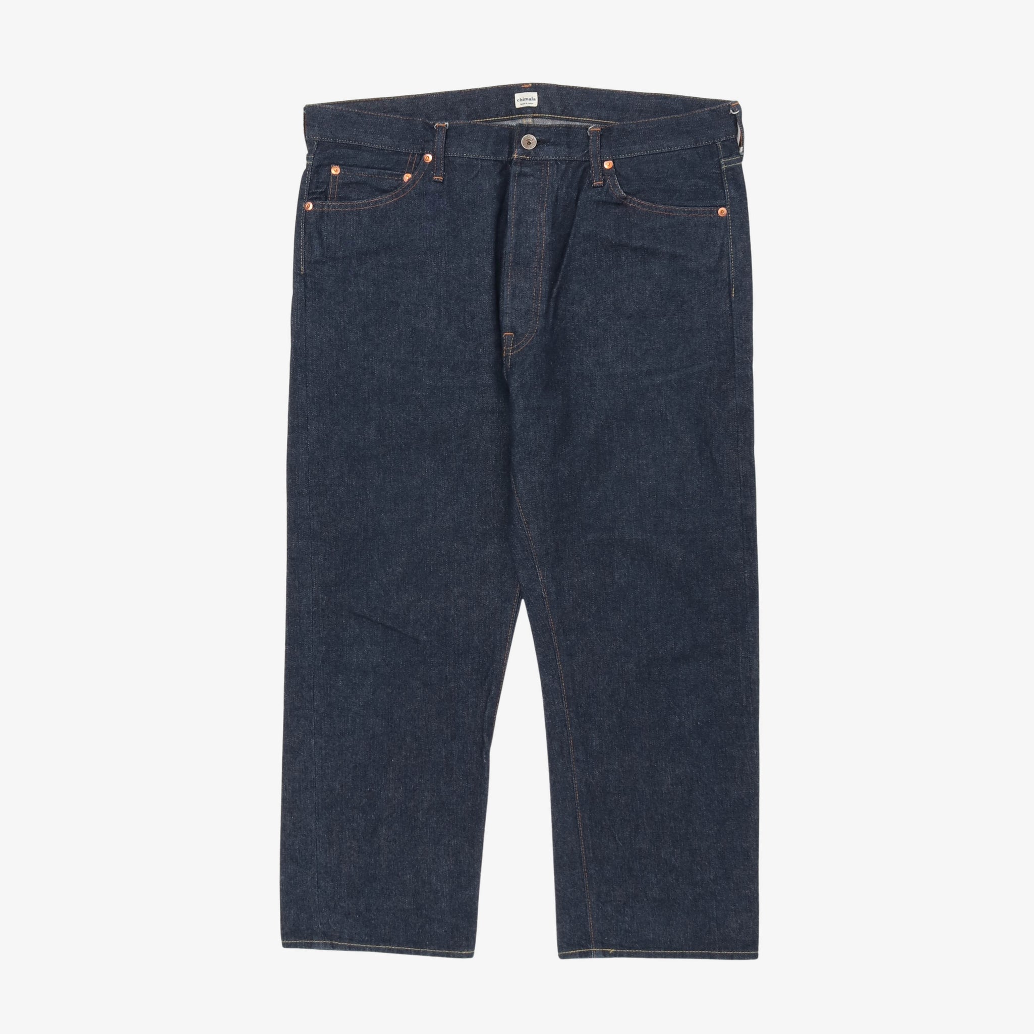 Ankle Cut Selvedge Denim (34W X 26L)