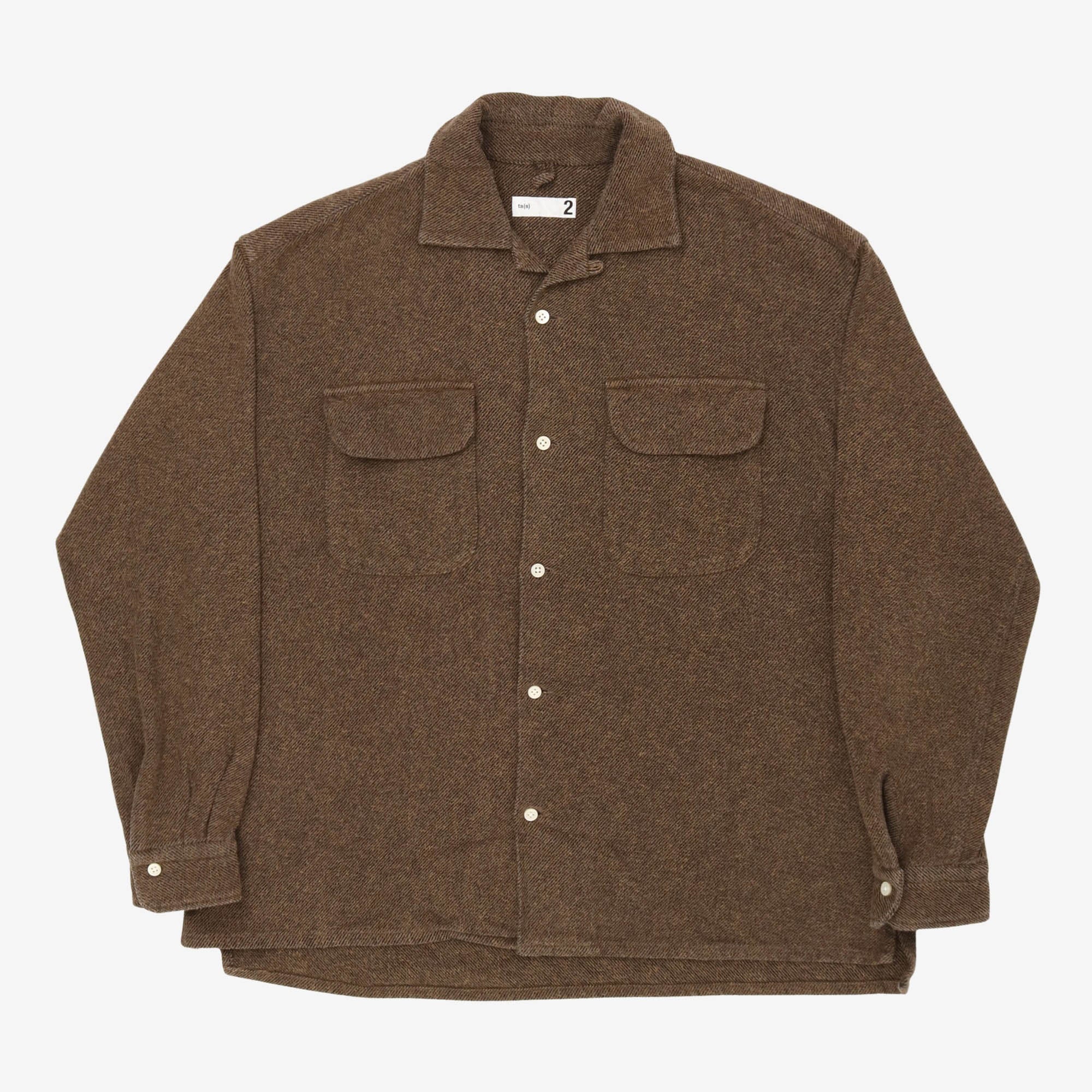 Flat Pocket Baggy Shirt