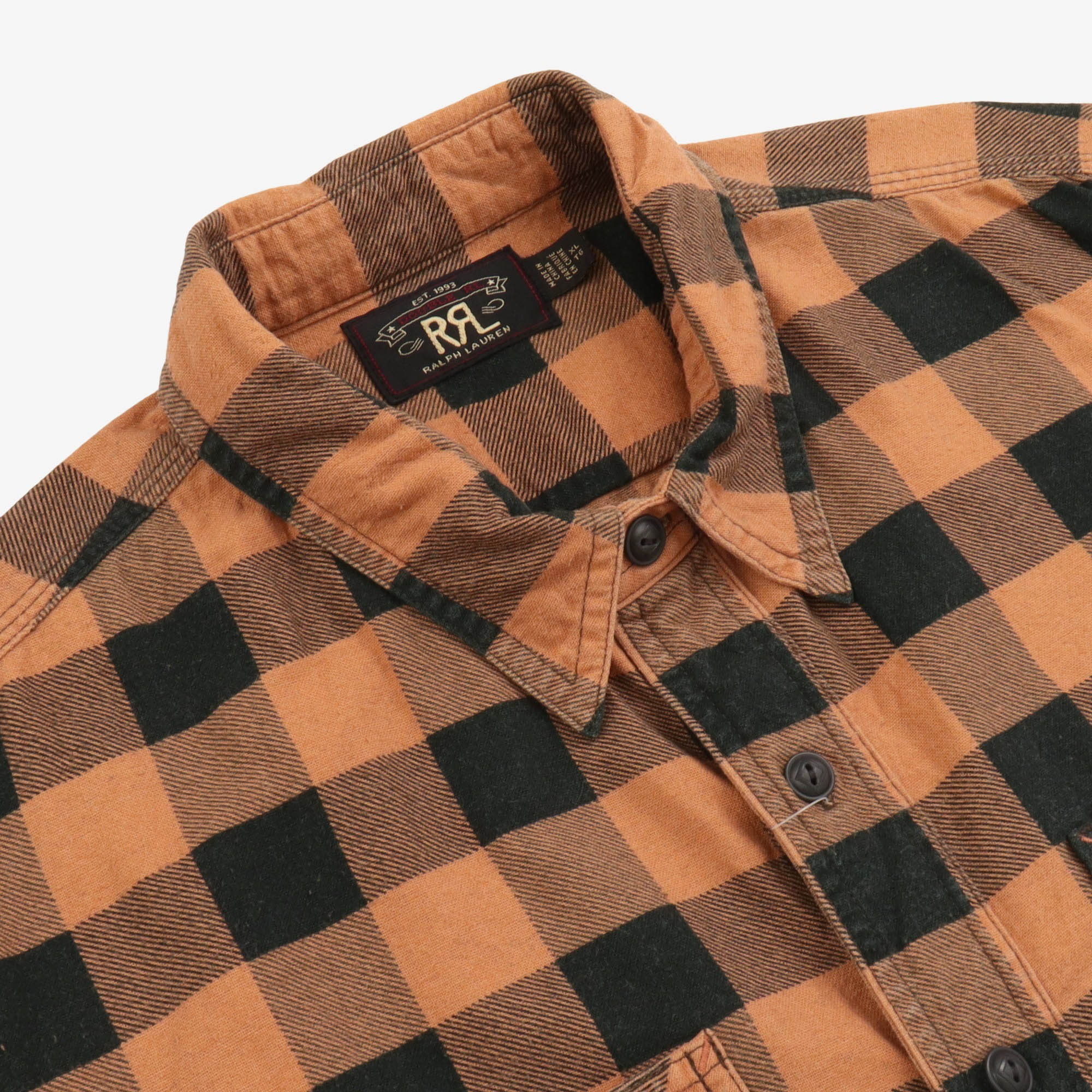 Buffalo Check Chamois Work Shirt