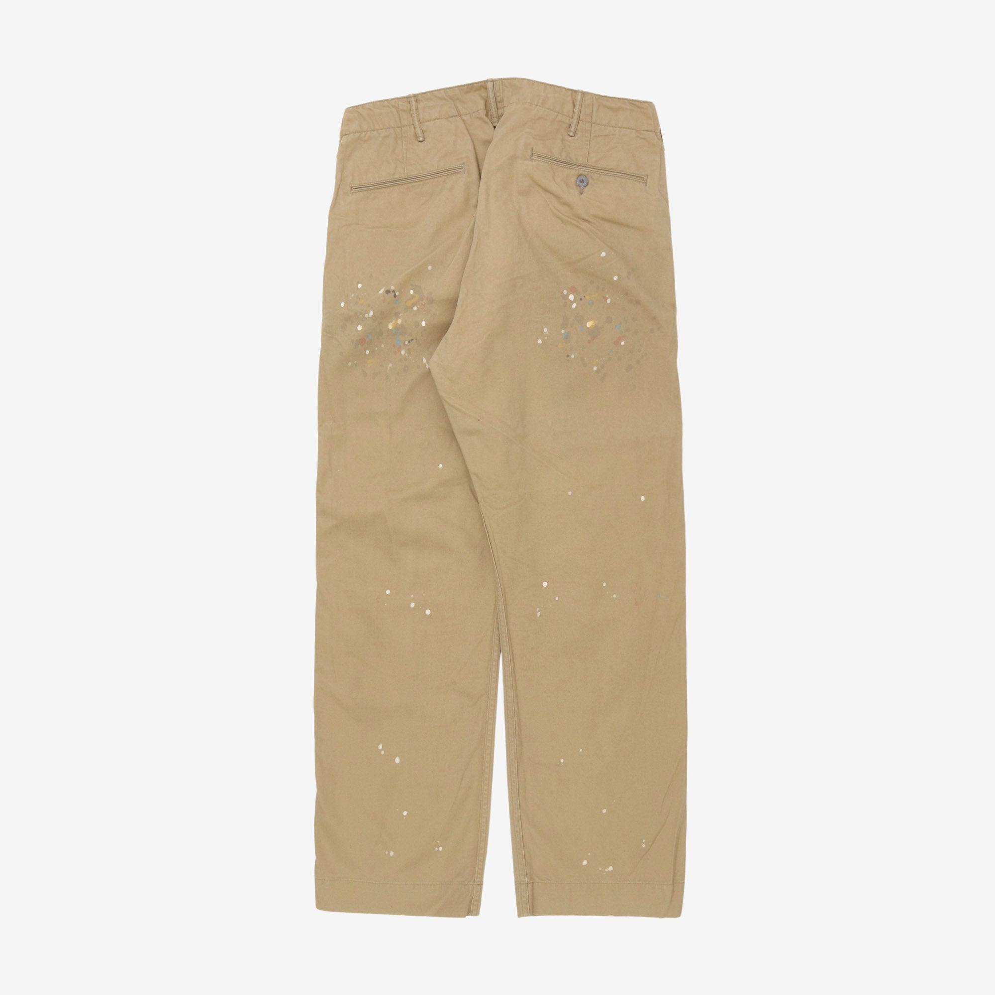 Distressed Field Chinos