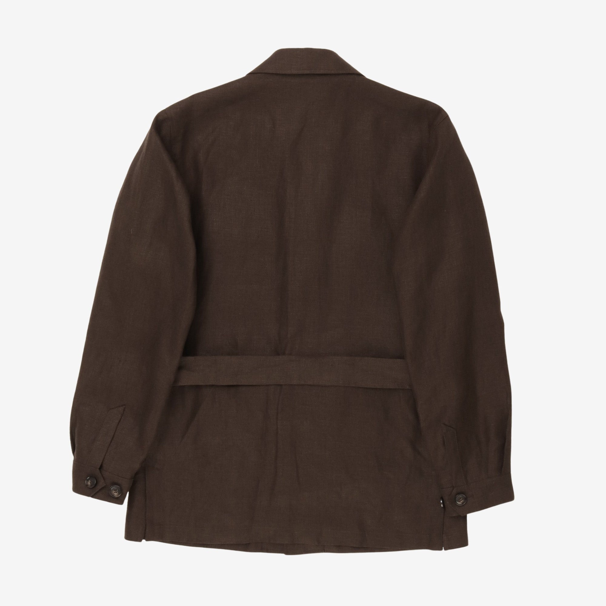 Linen Safari Jacket