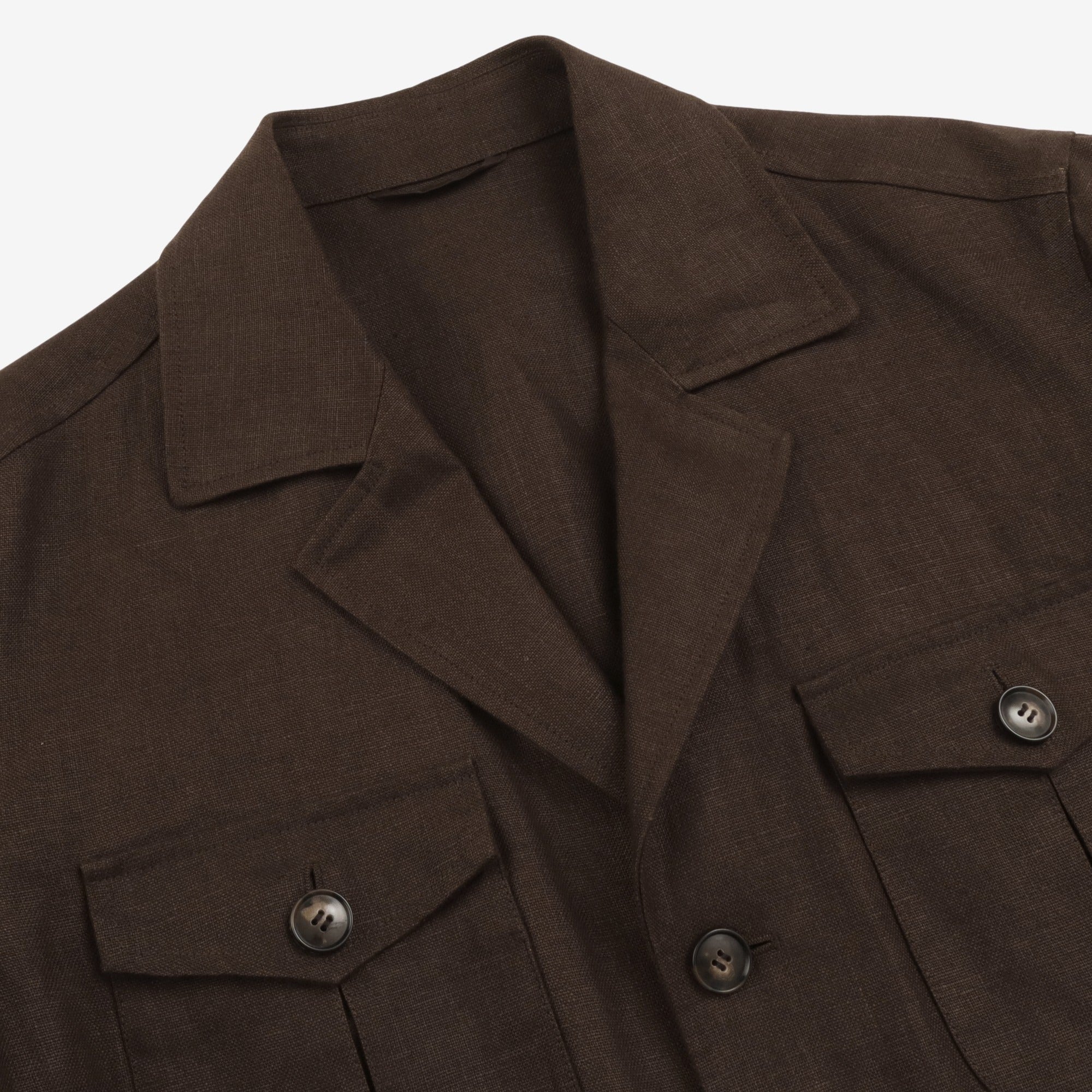 Linen Safari Jacket