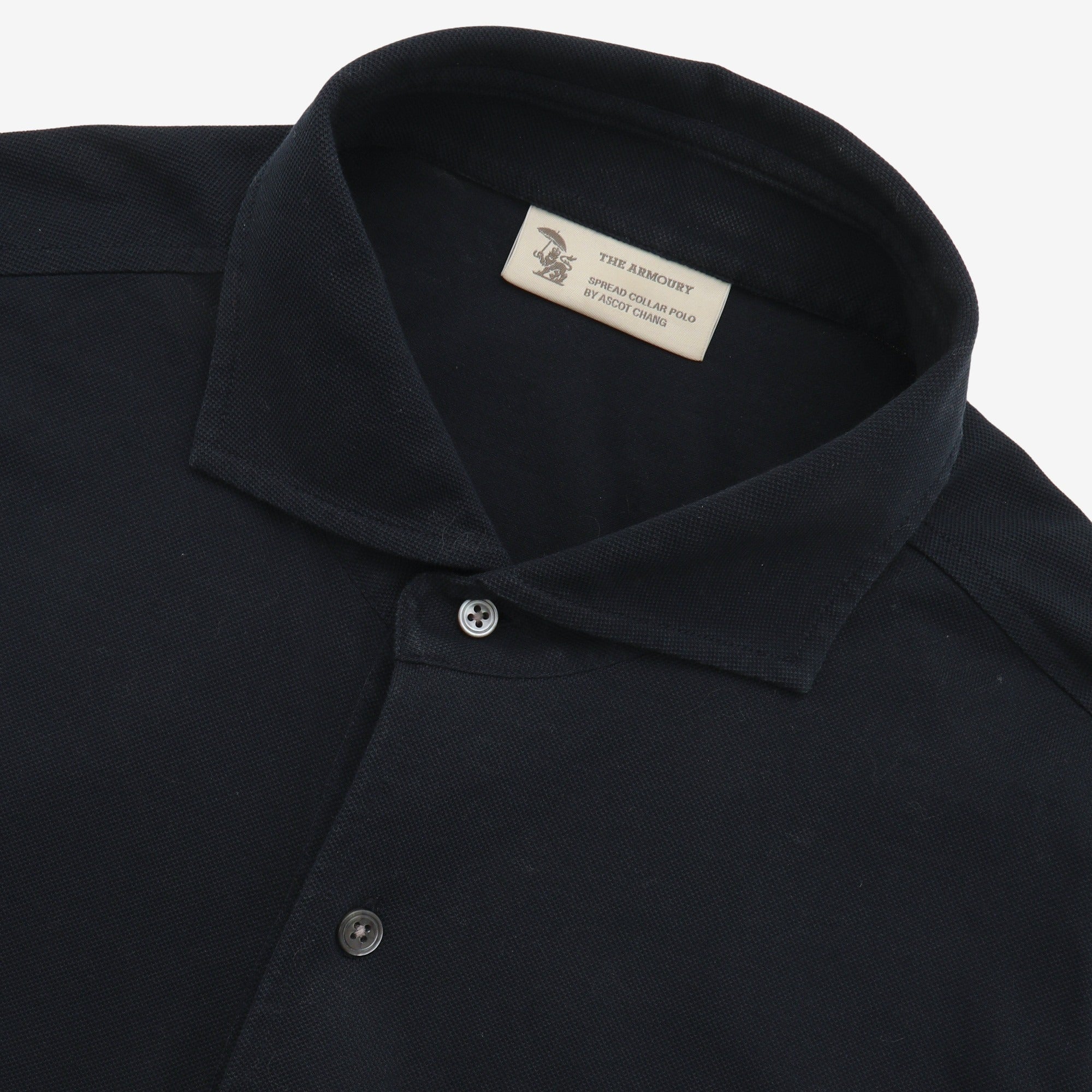 Spread Collar Polo