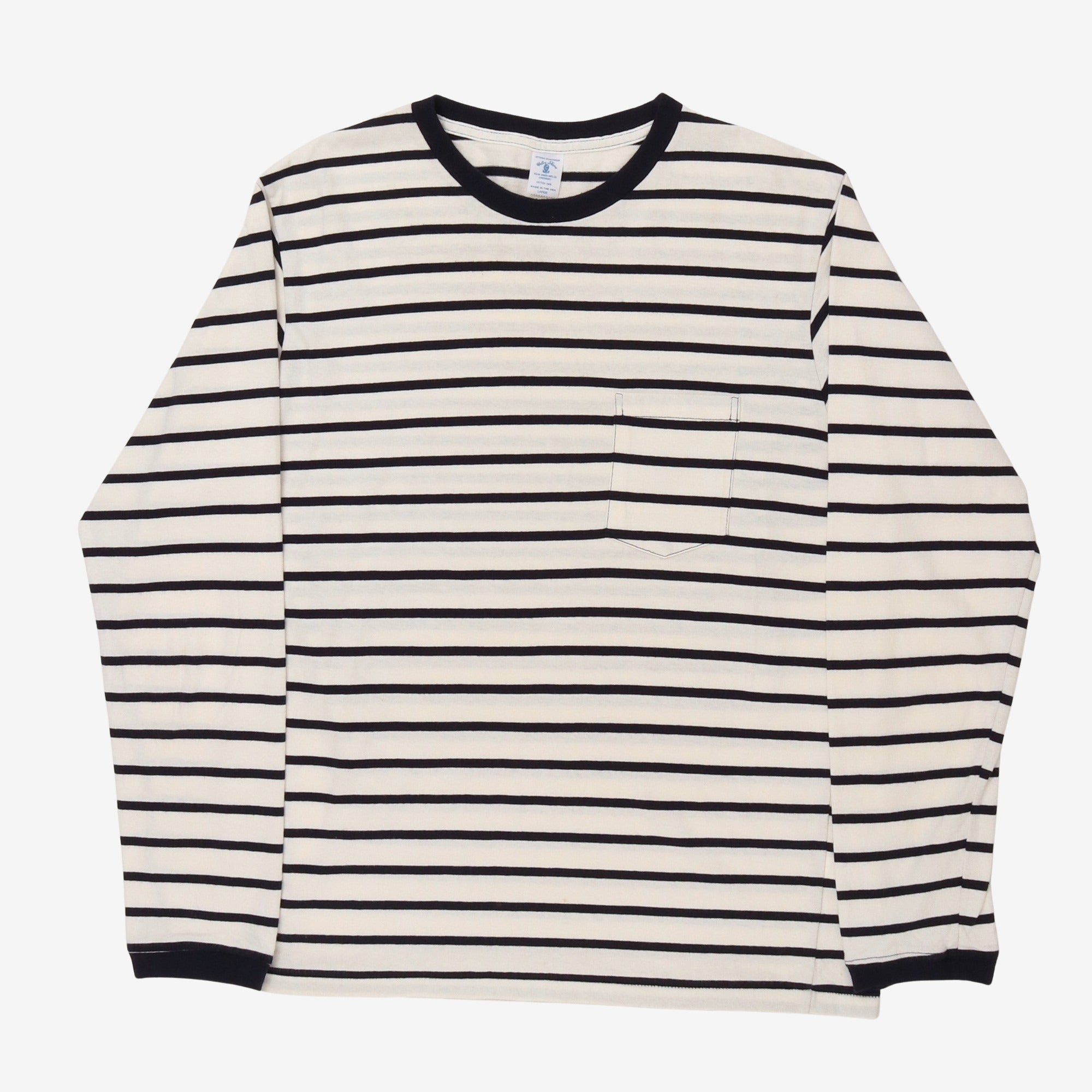 Stripe Tee LS