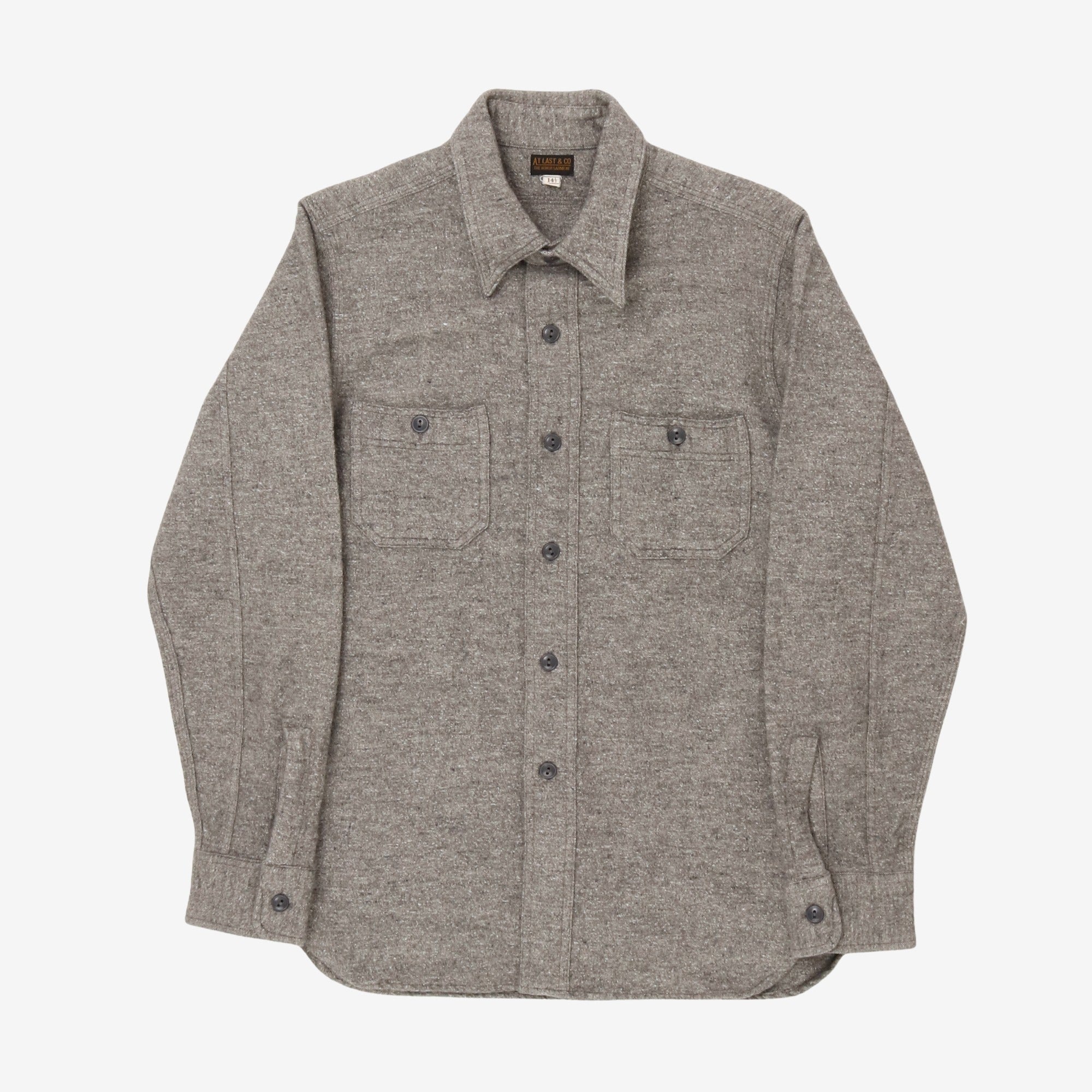 Wool Blend Work Shirt