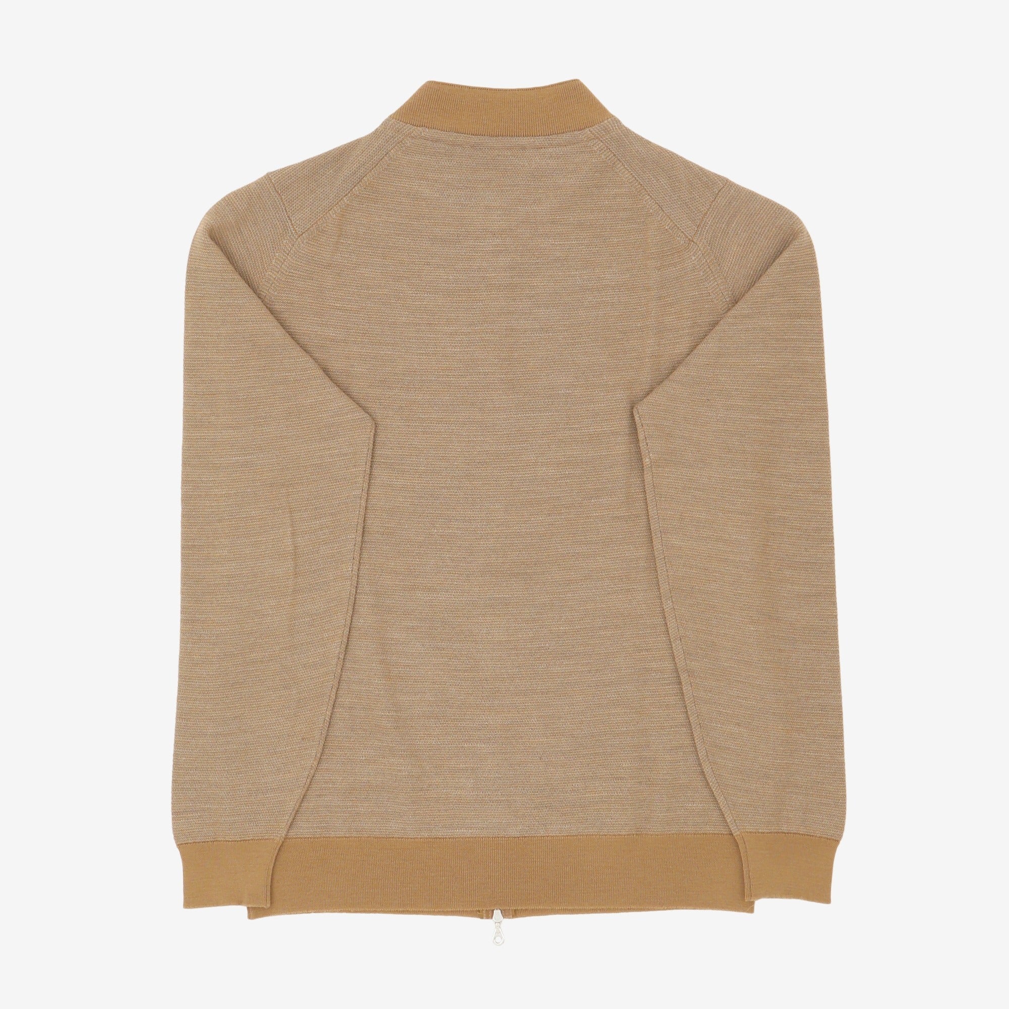 Merino Zip Up Cardigan