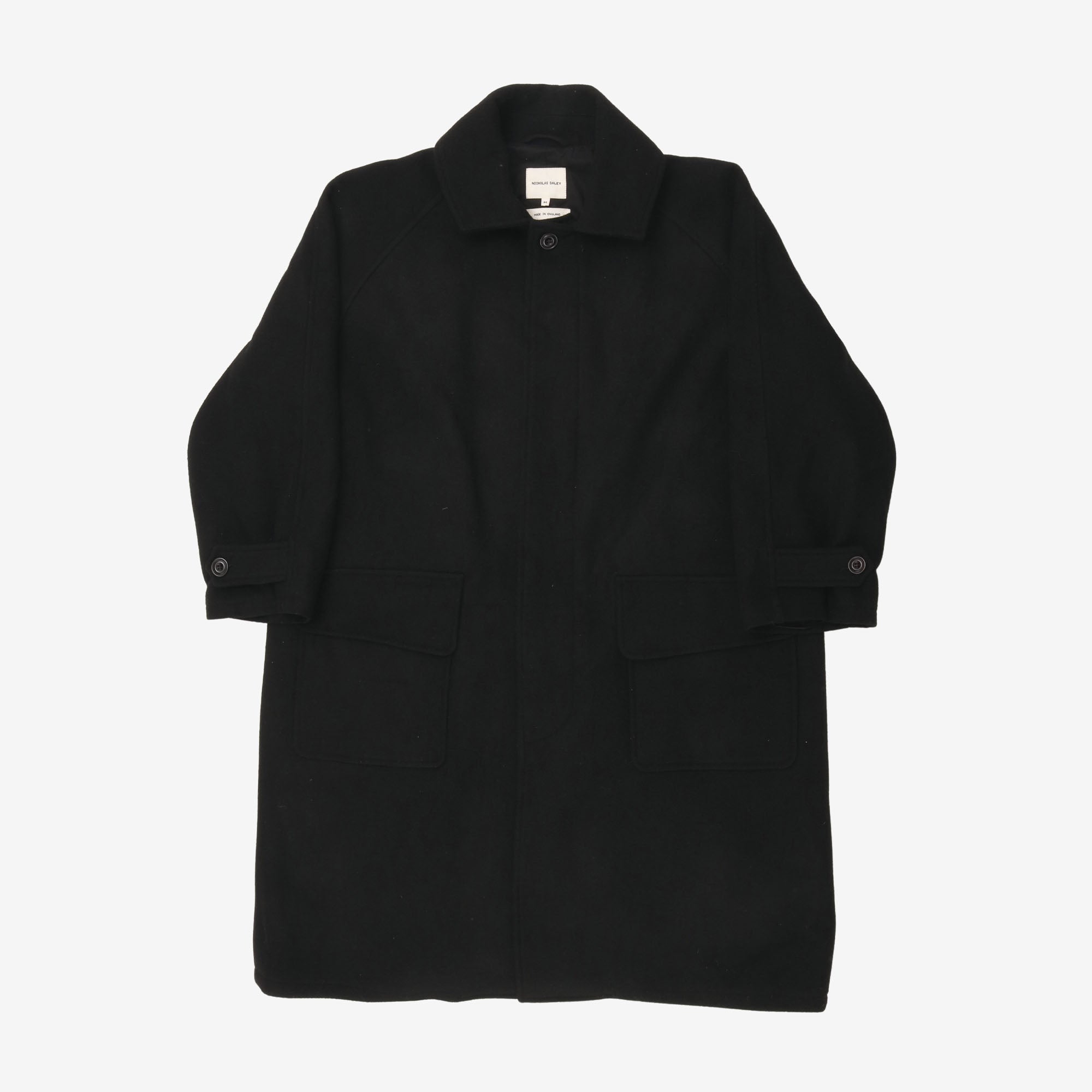 Big Mac Wool Trench Coat