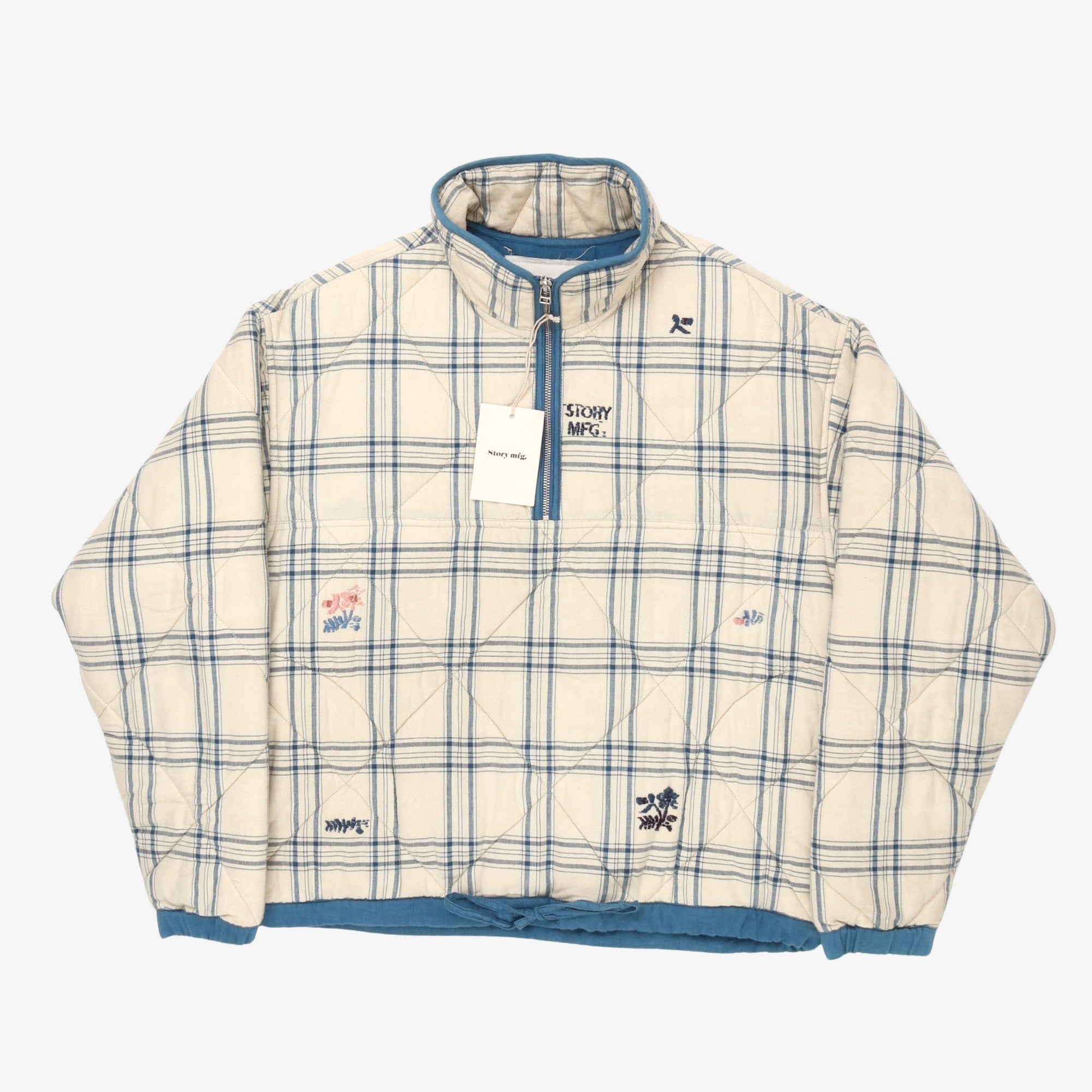 Mineral Gingham Pullover