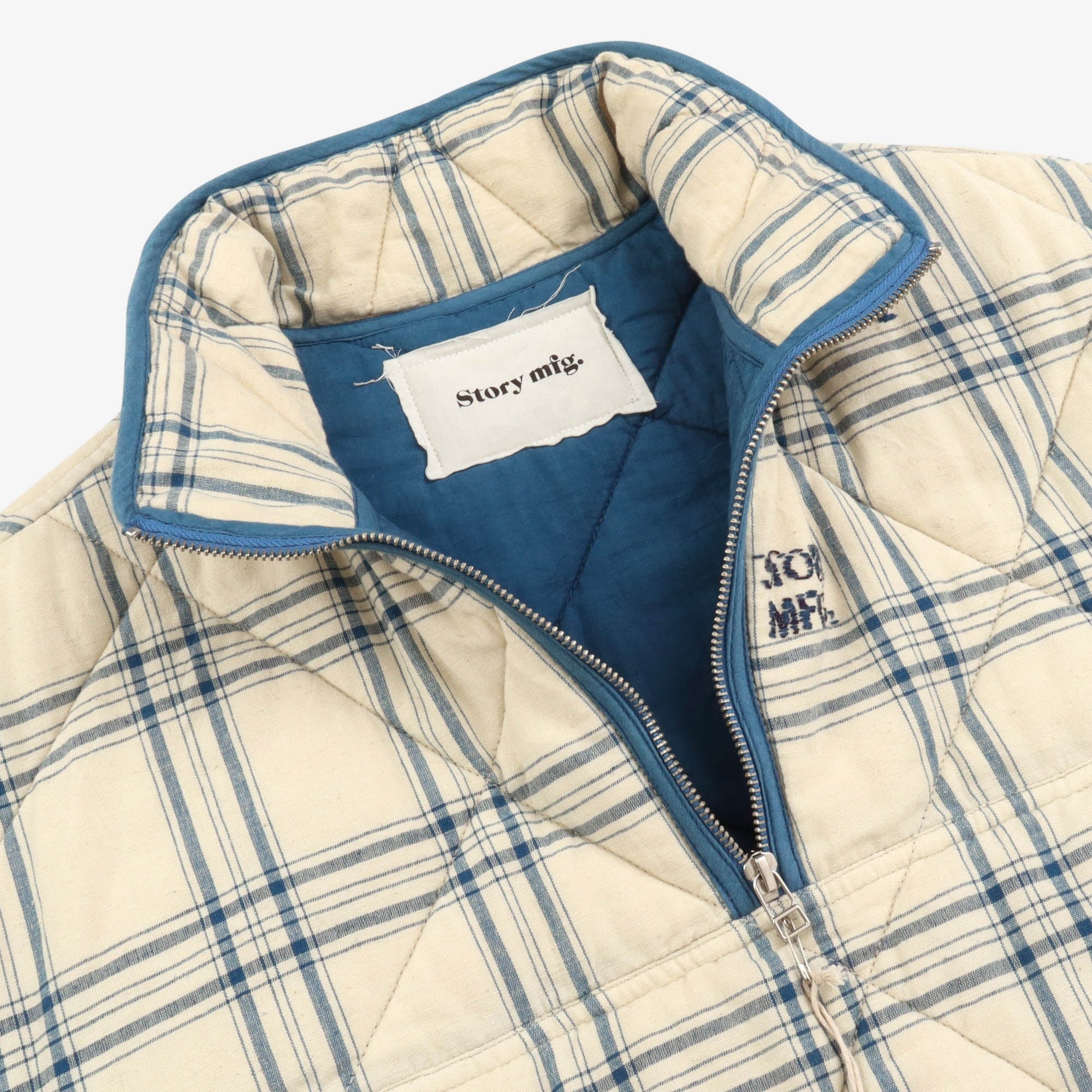 Mineral Gingham Pullover