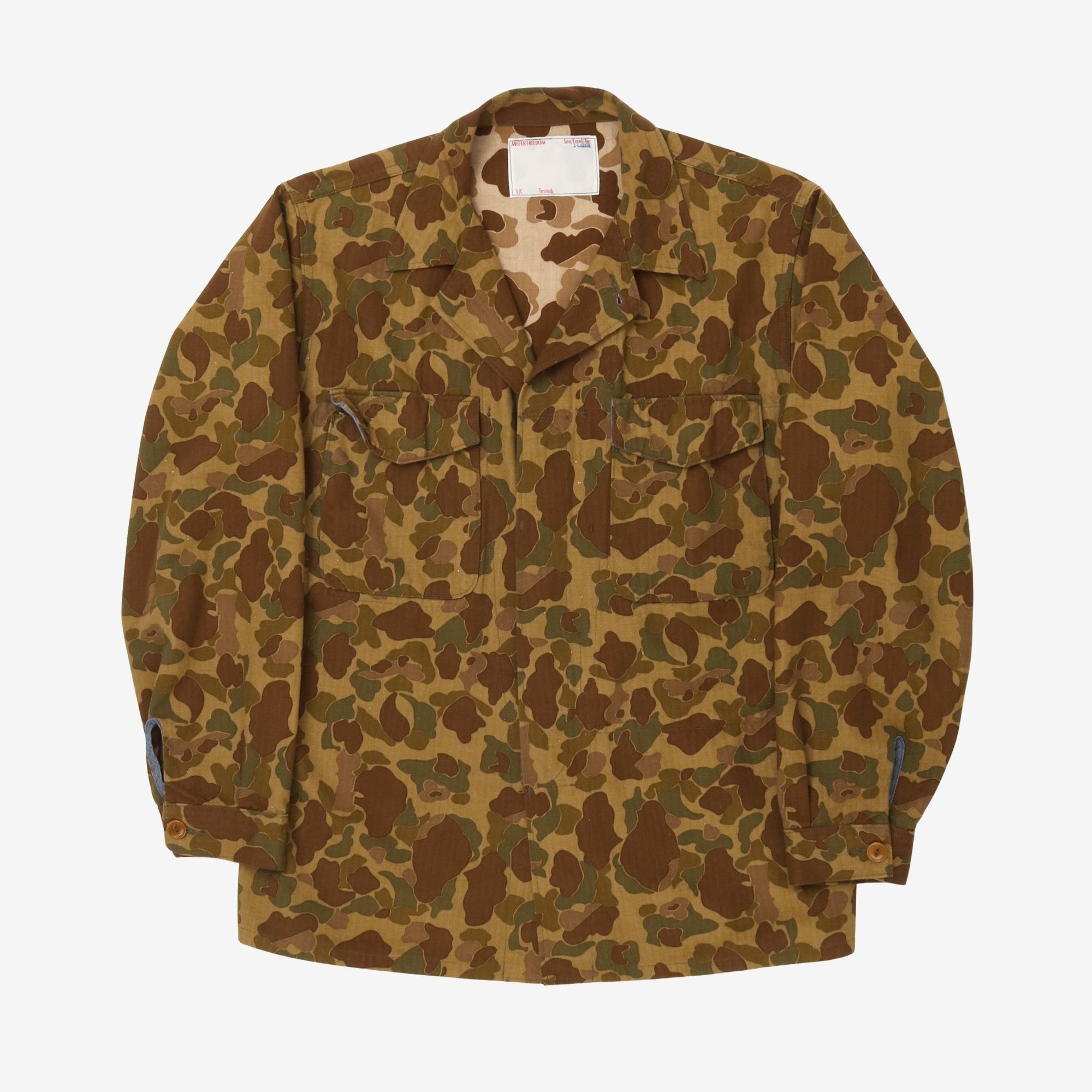 Frogskin Map Shirt Jacket