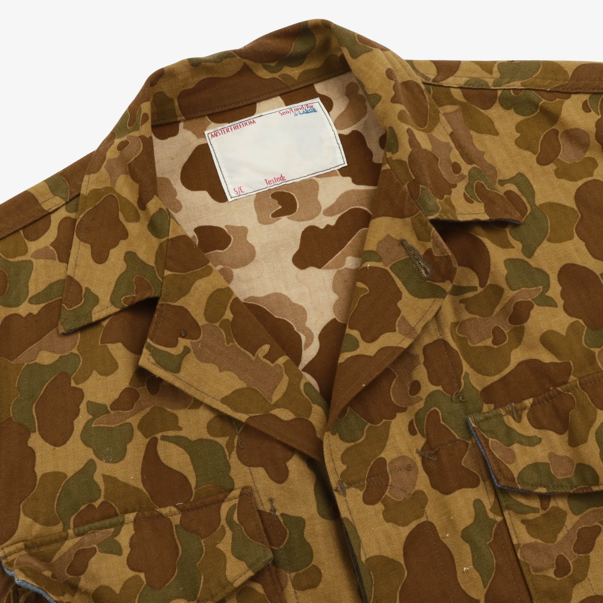 Frogskin Map Shirt Jacket