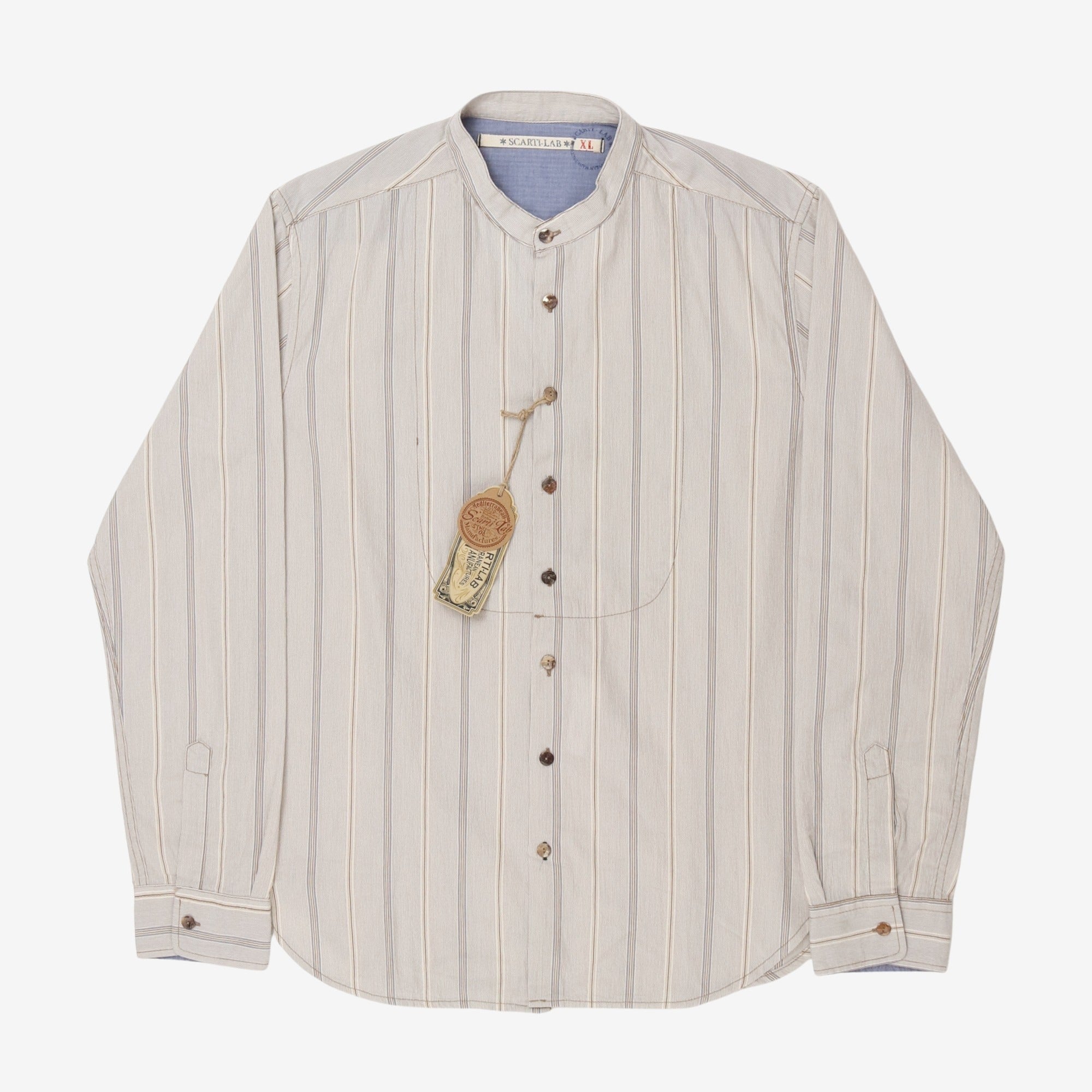SH494 304 Collarless Shirt