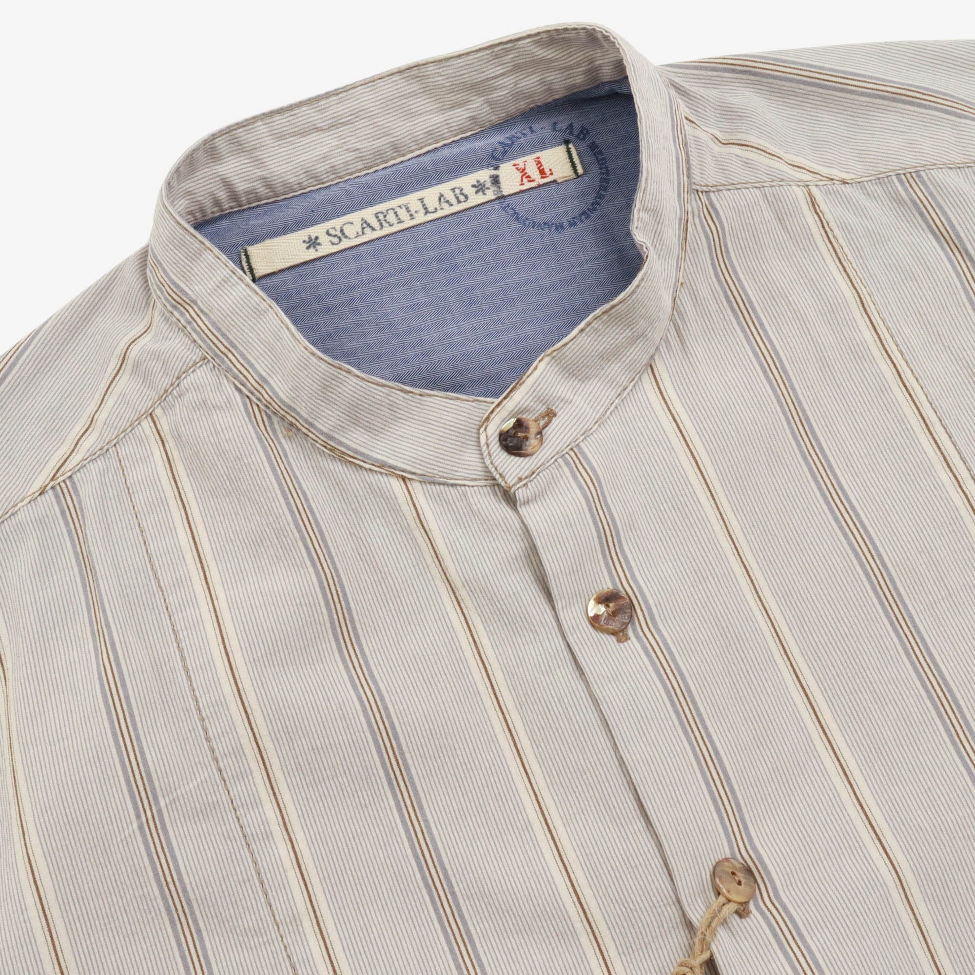 SH494 304 Collarless Shirt
