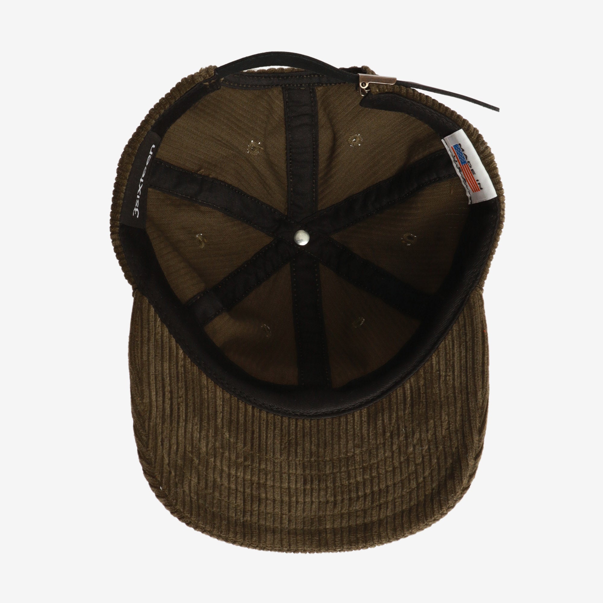 Corduroy 6 Panel Cap