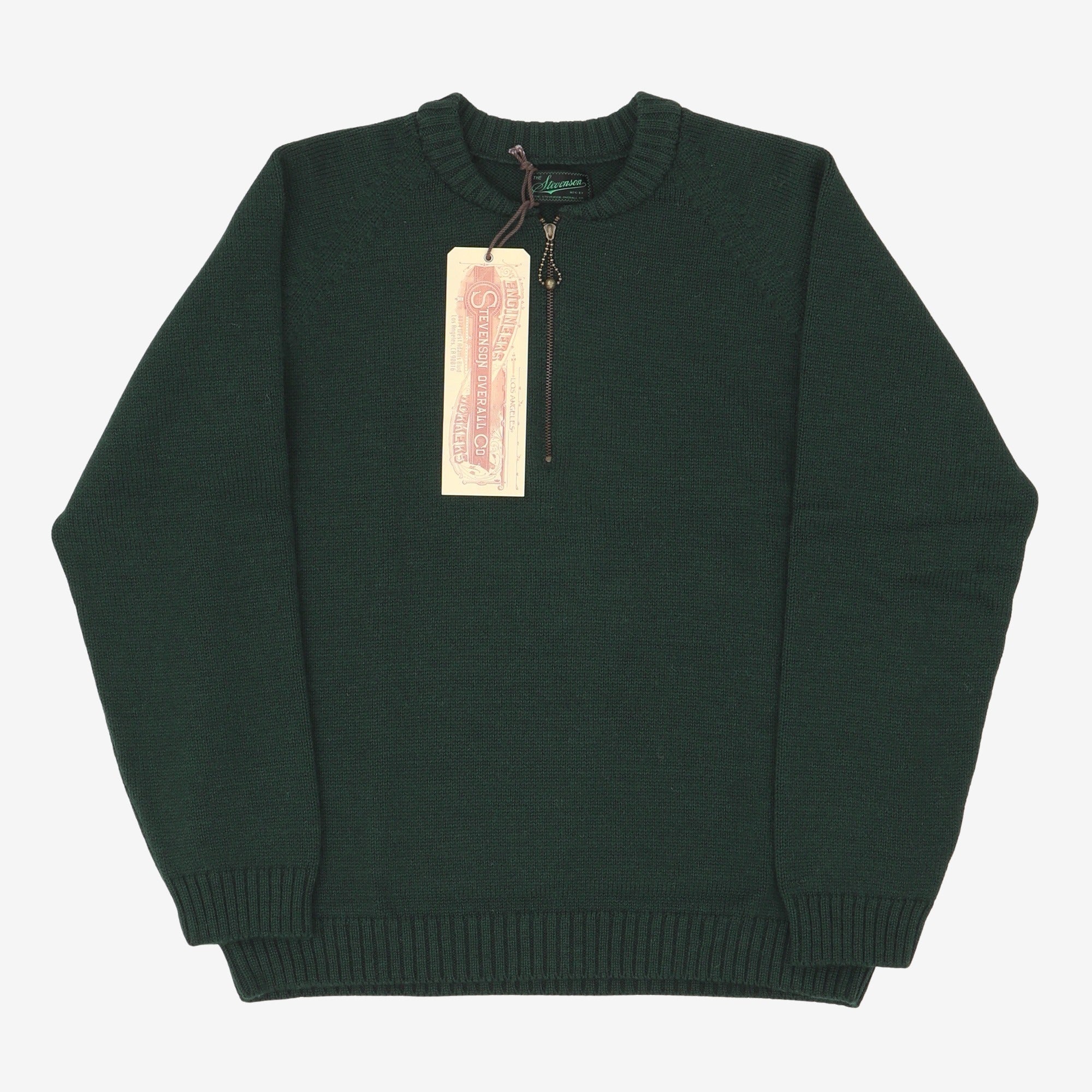 Half Zip Wool Sweater