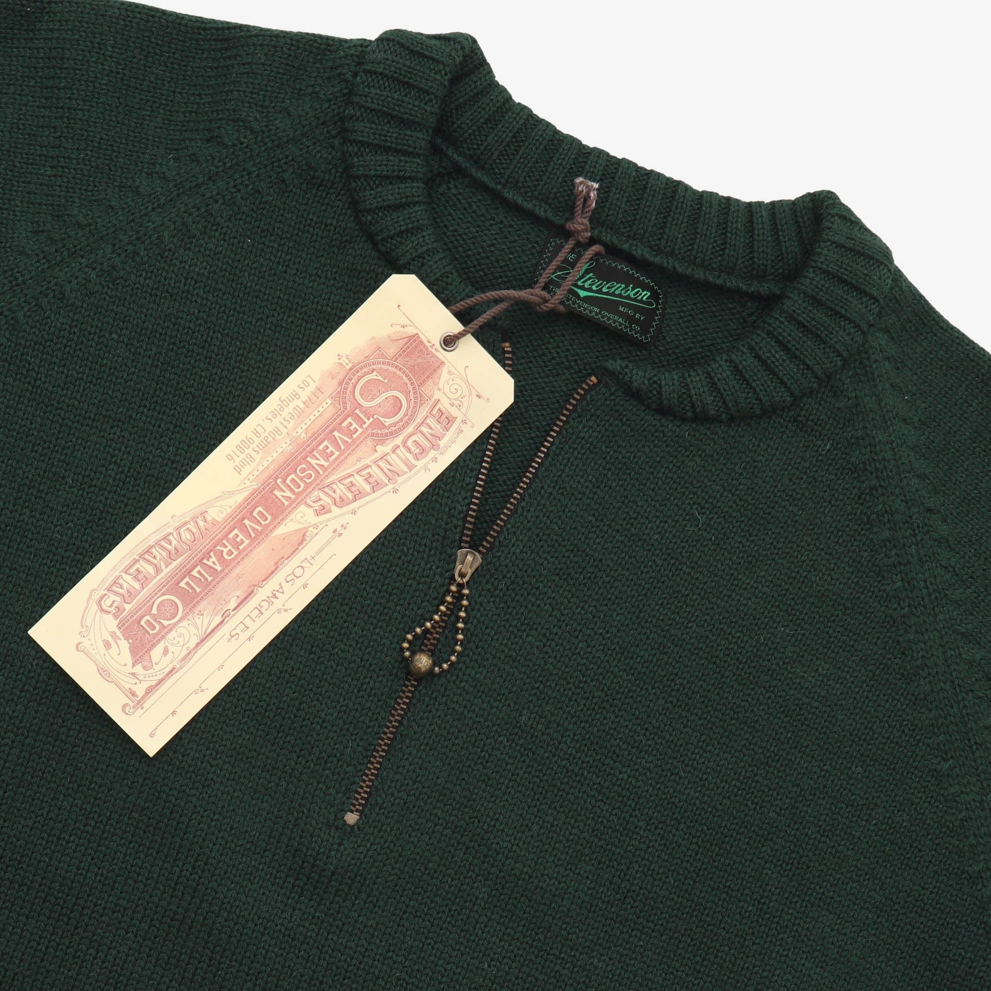 Half Zip Wool Sweater