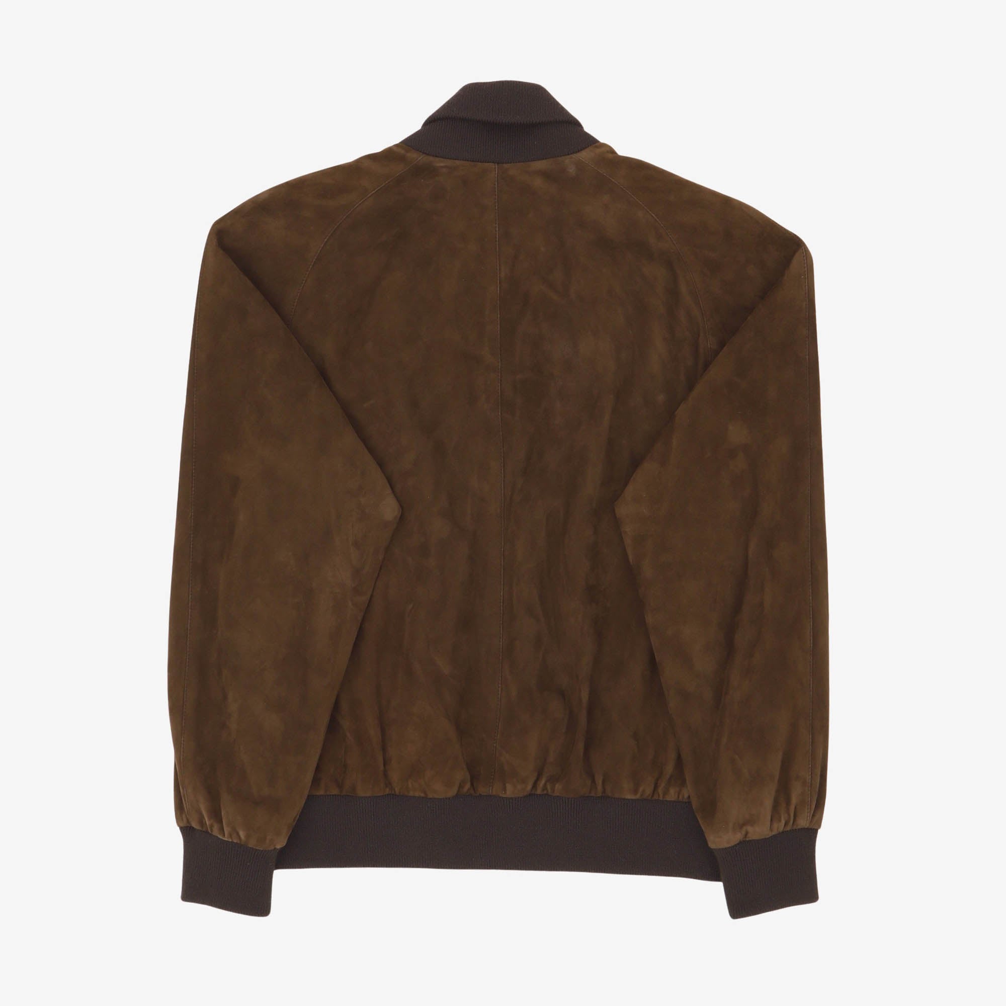 Suede Bomber Jacket (Fits UK40-42)