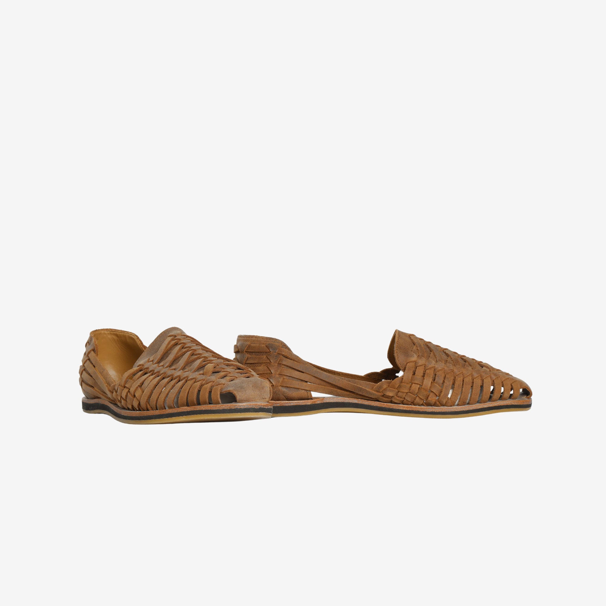 Woven Leather Slipper