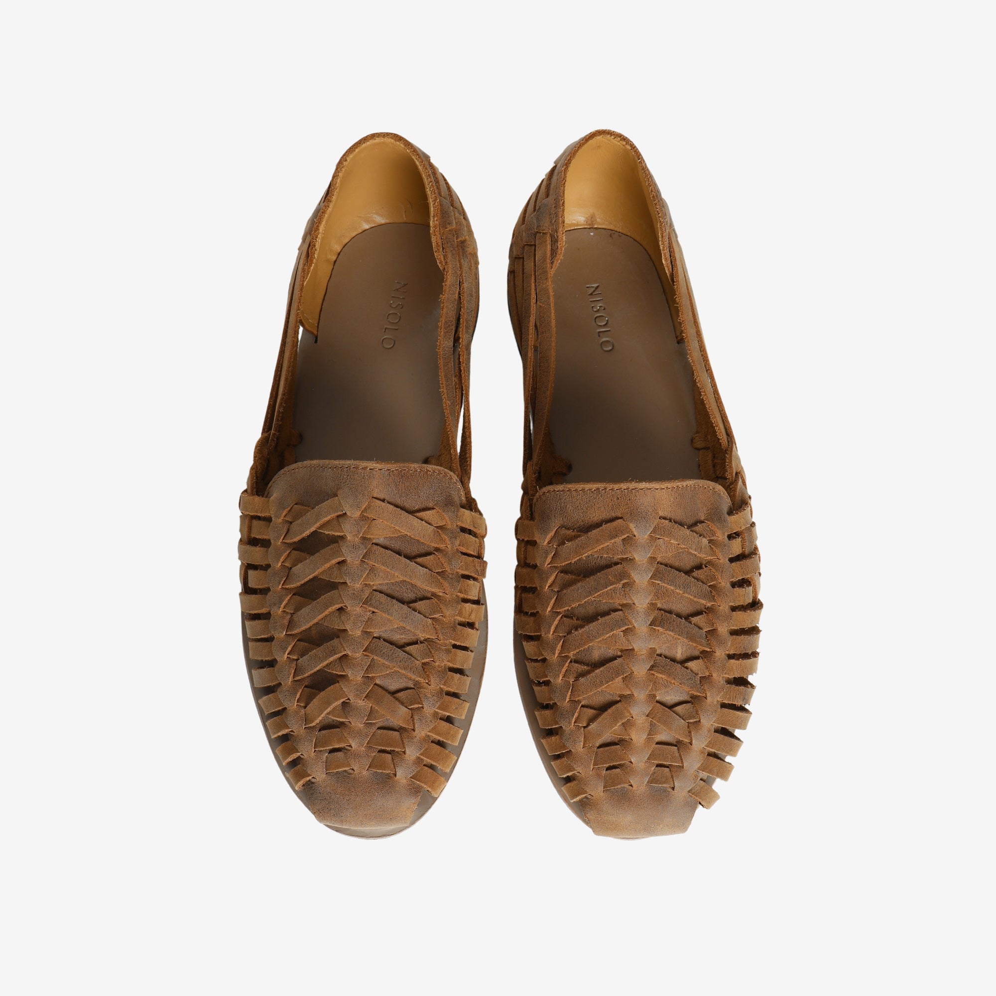 Woven Leather Slipper