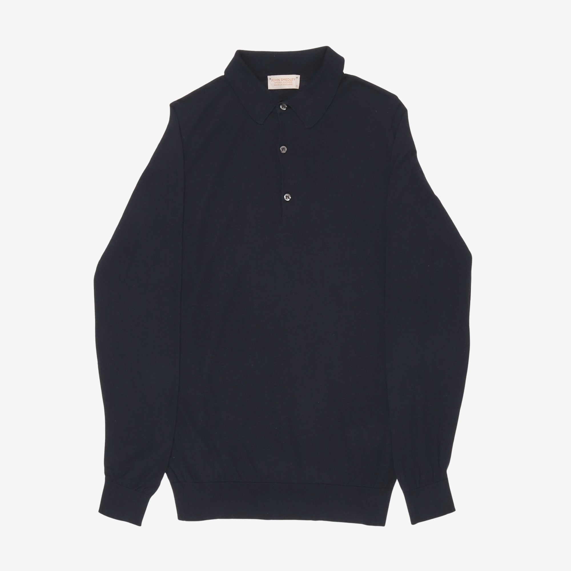 Cashmere Blend Polo Shirt