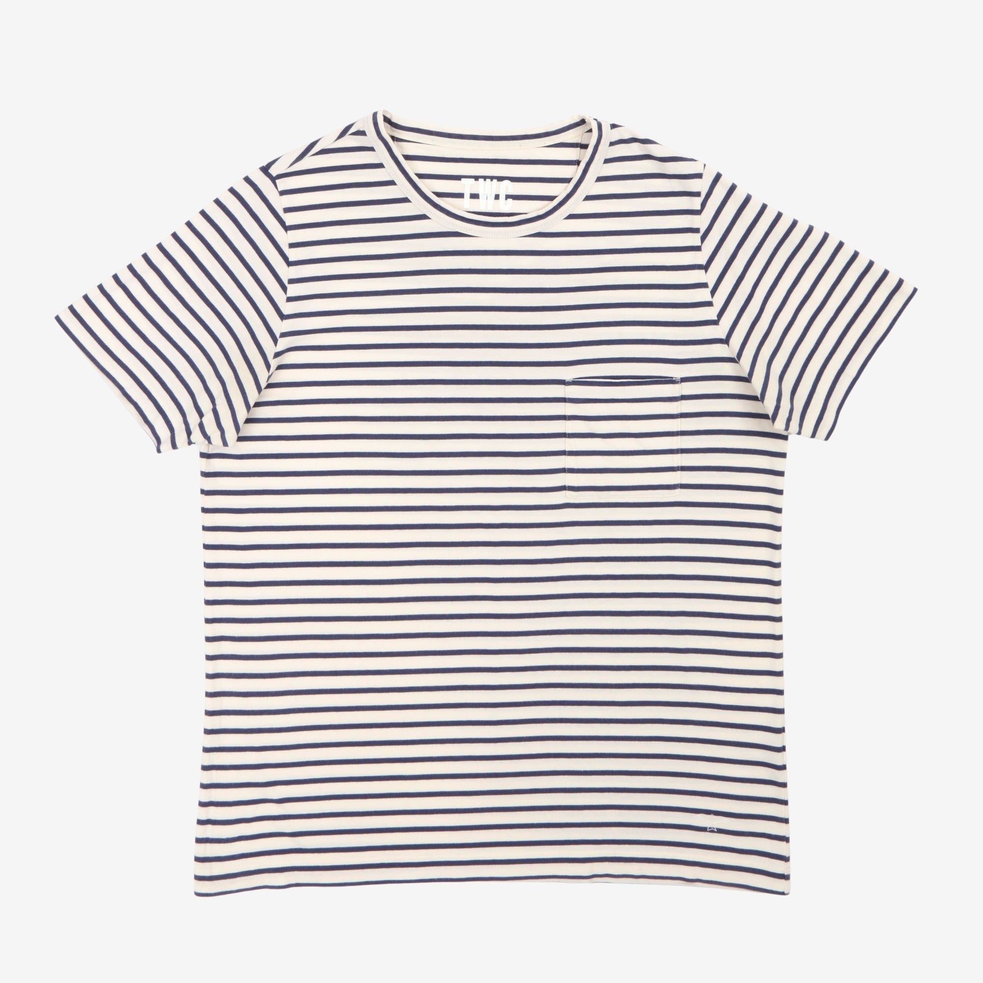 Striped Iffley Pocket Tee