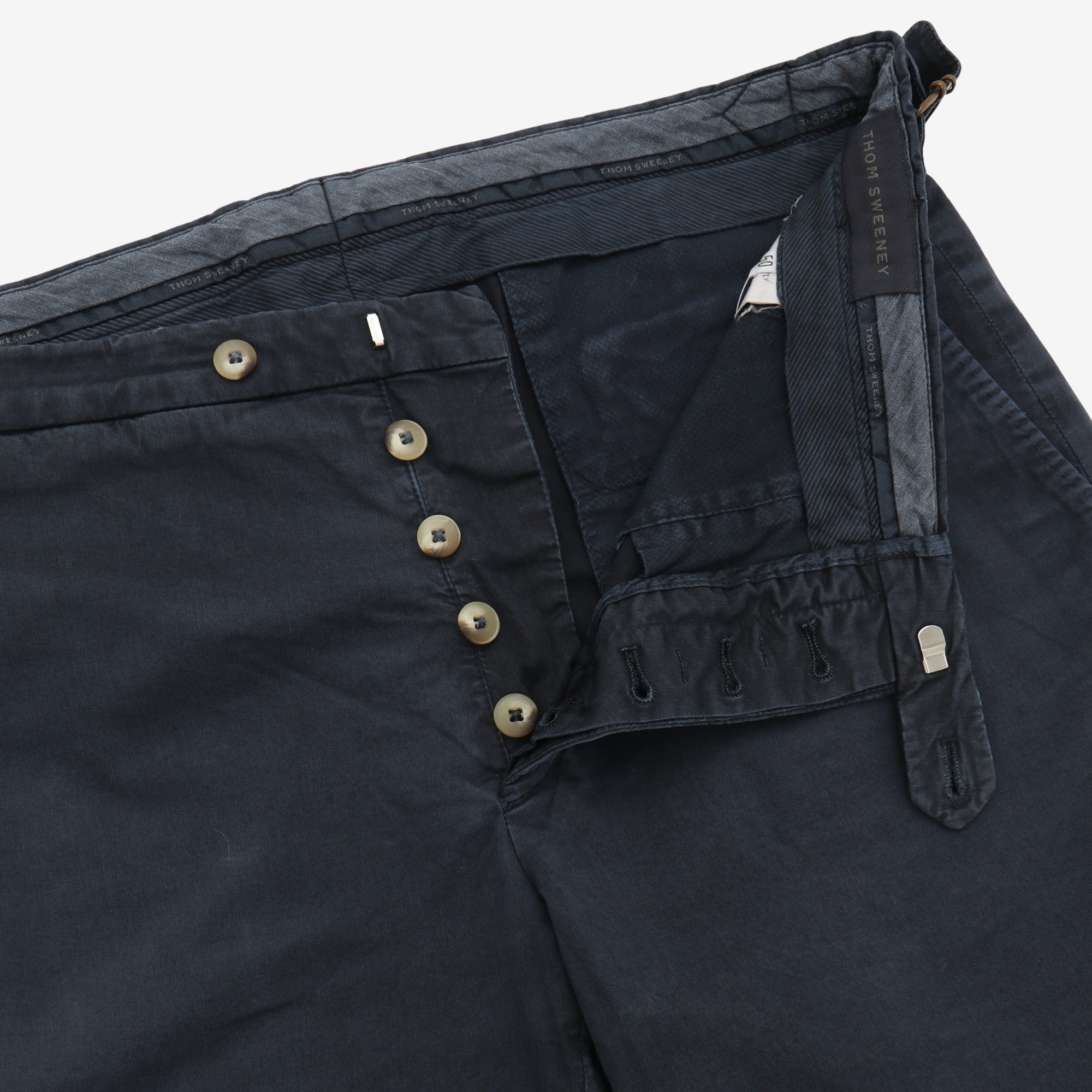 Flat Front Shorts