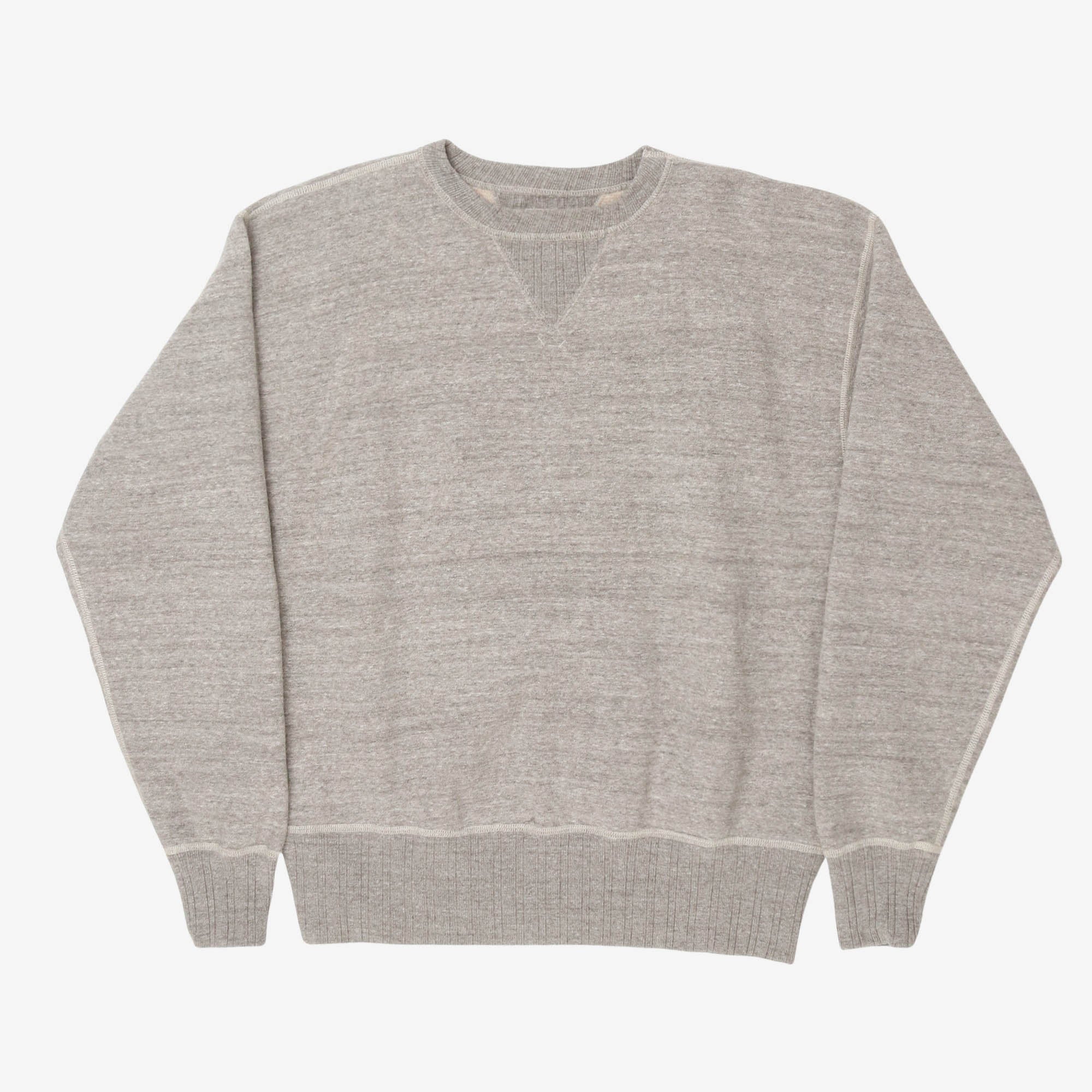 Double V Set In Sleeve Sweatshirt