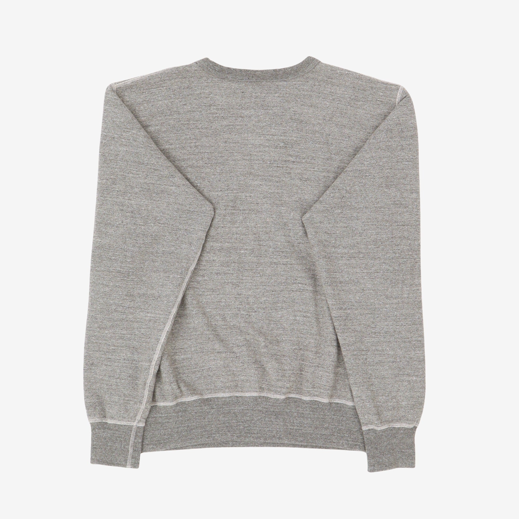 Single-V Needle Sweatshirt