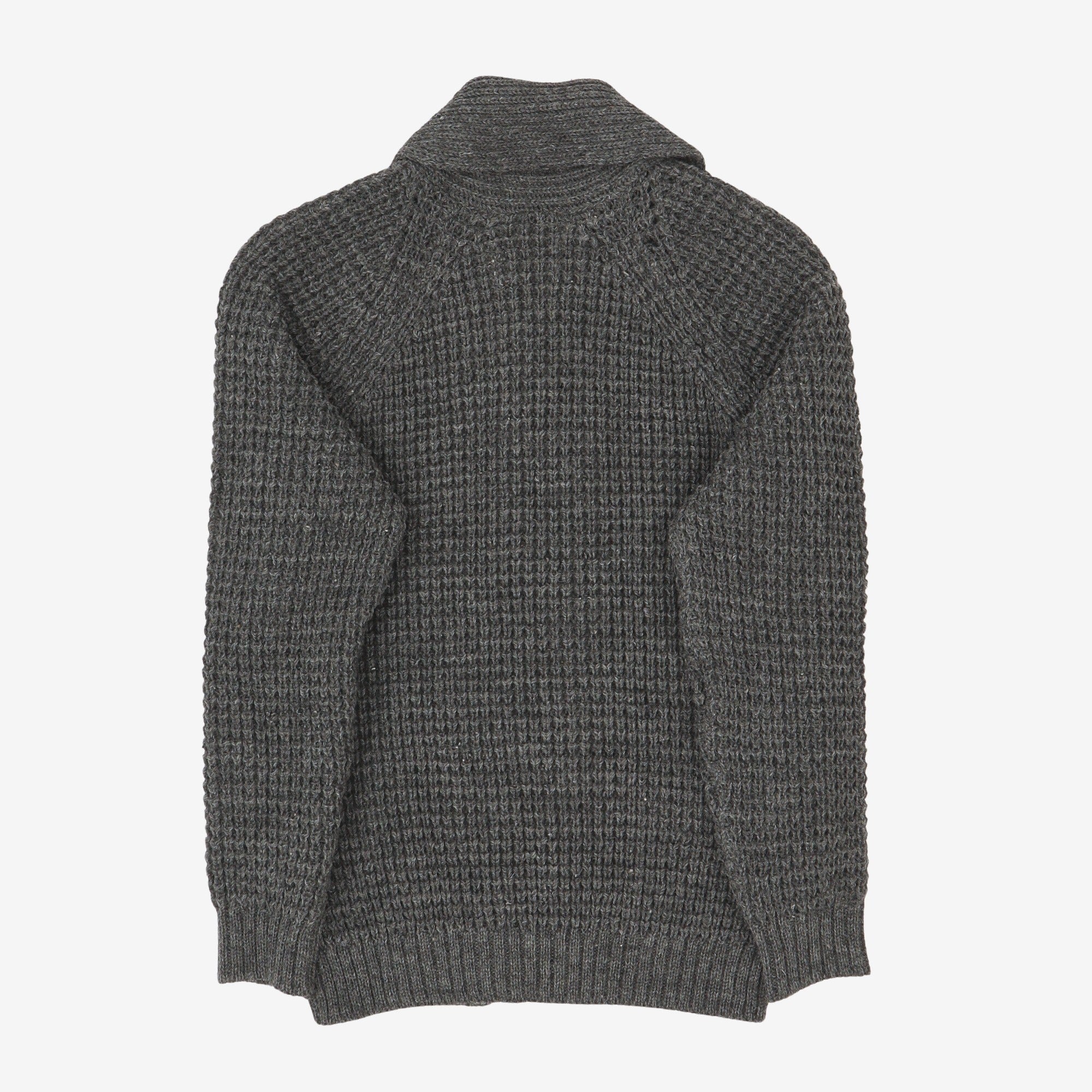 Waffle Shawl Cardigan
