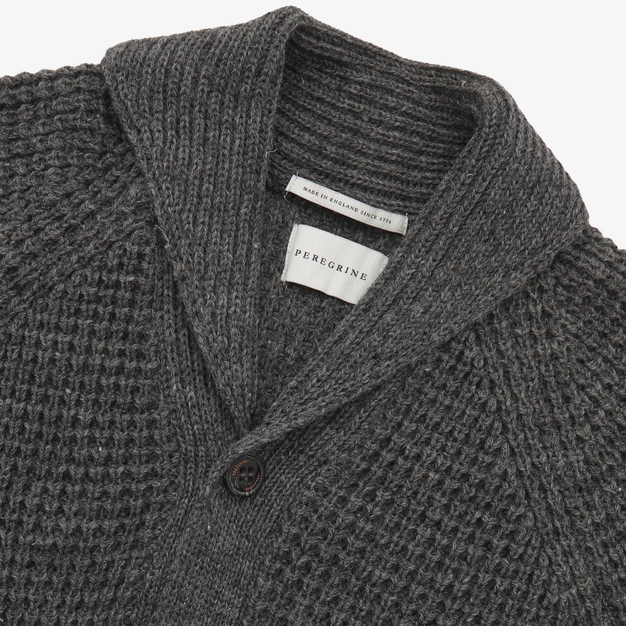 Waffle Shawl Cardigan
