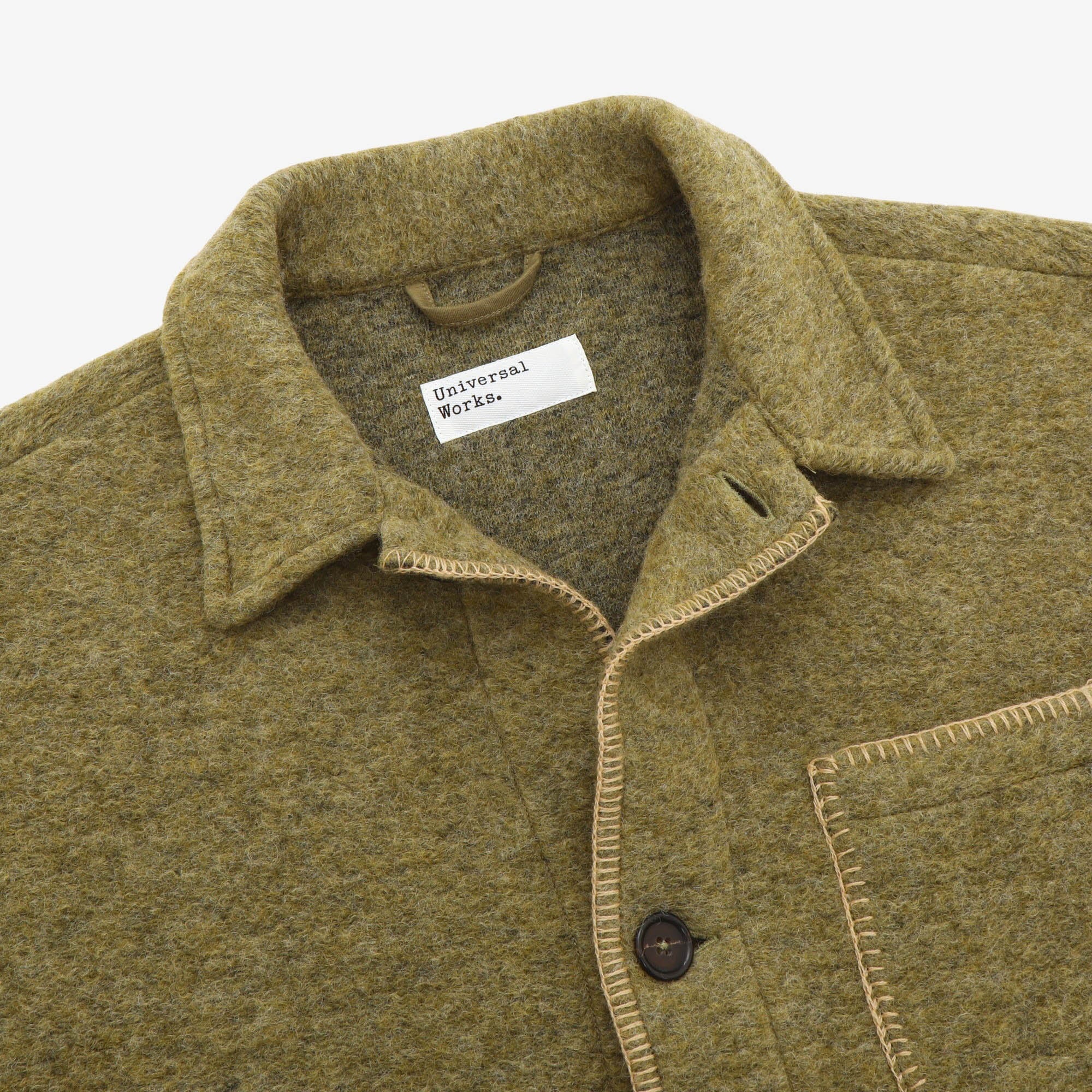 Wool Fleece Field Jacket