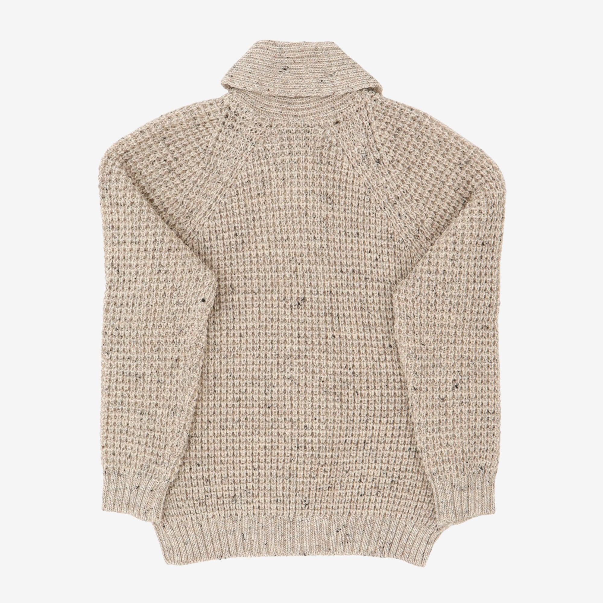 Waffle Shawl Cardigan