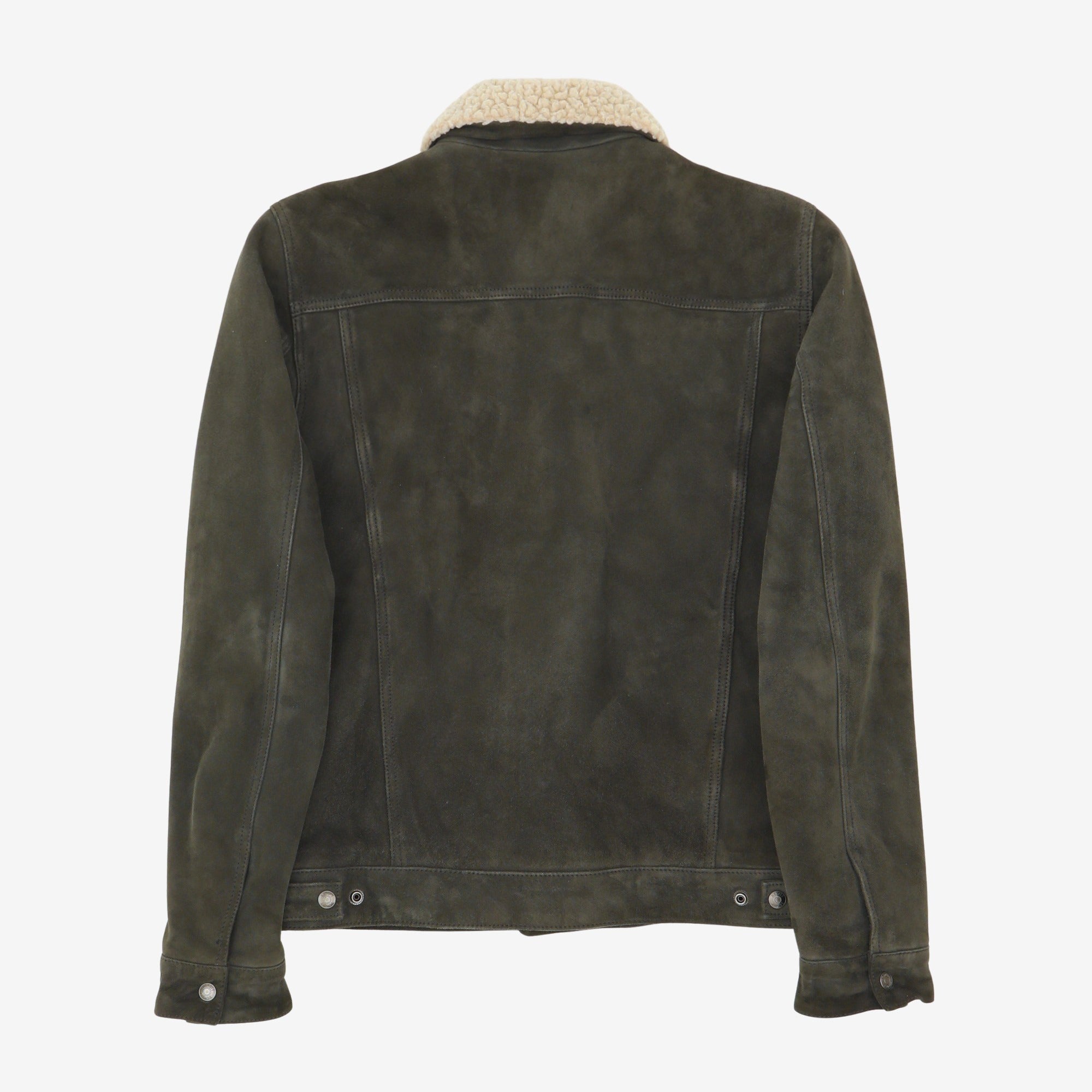 Suede Trucker Jacket