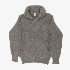 Shawl Zip Cardigan