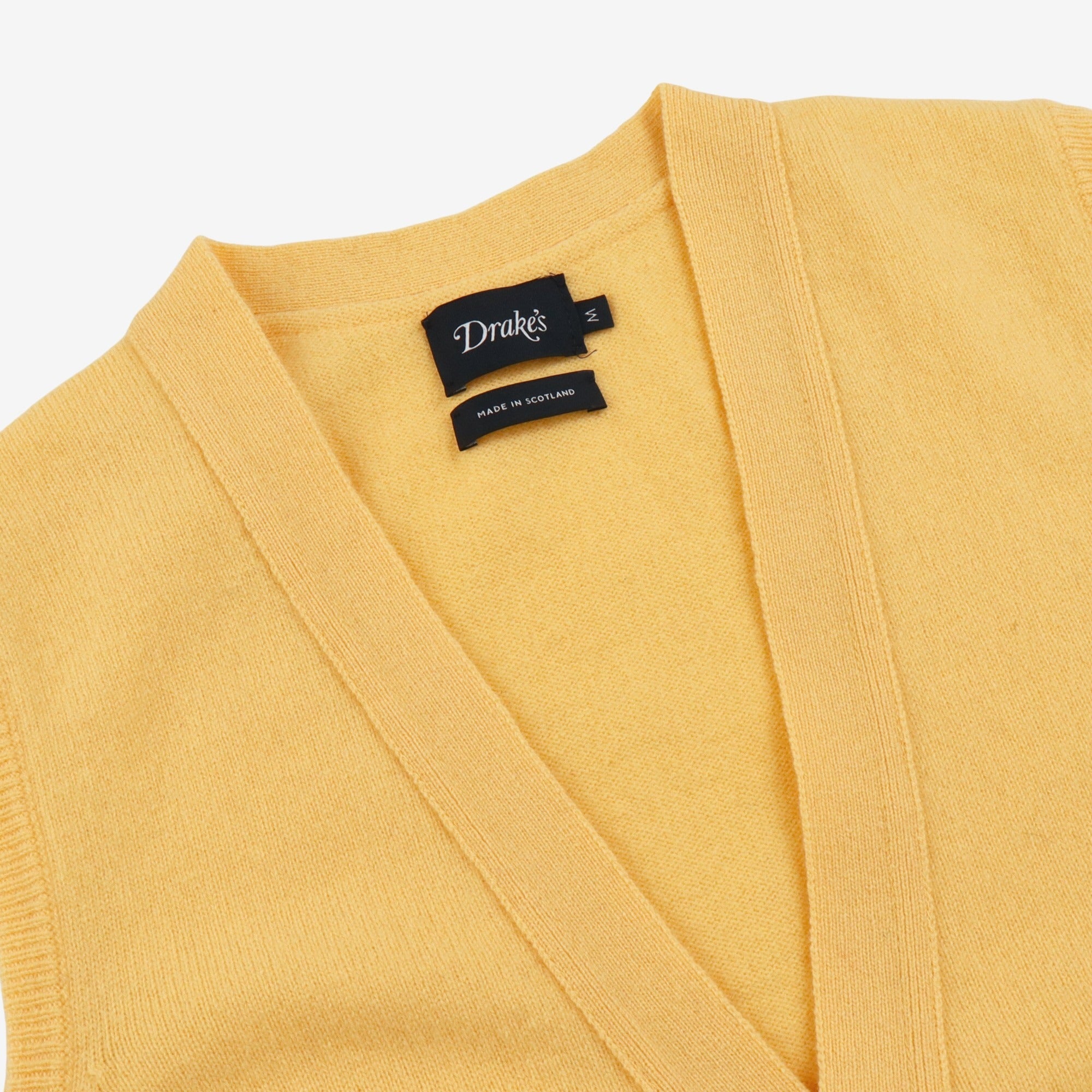 Lambswool Sleeveless Cardigan