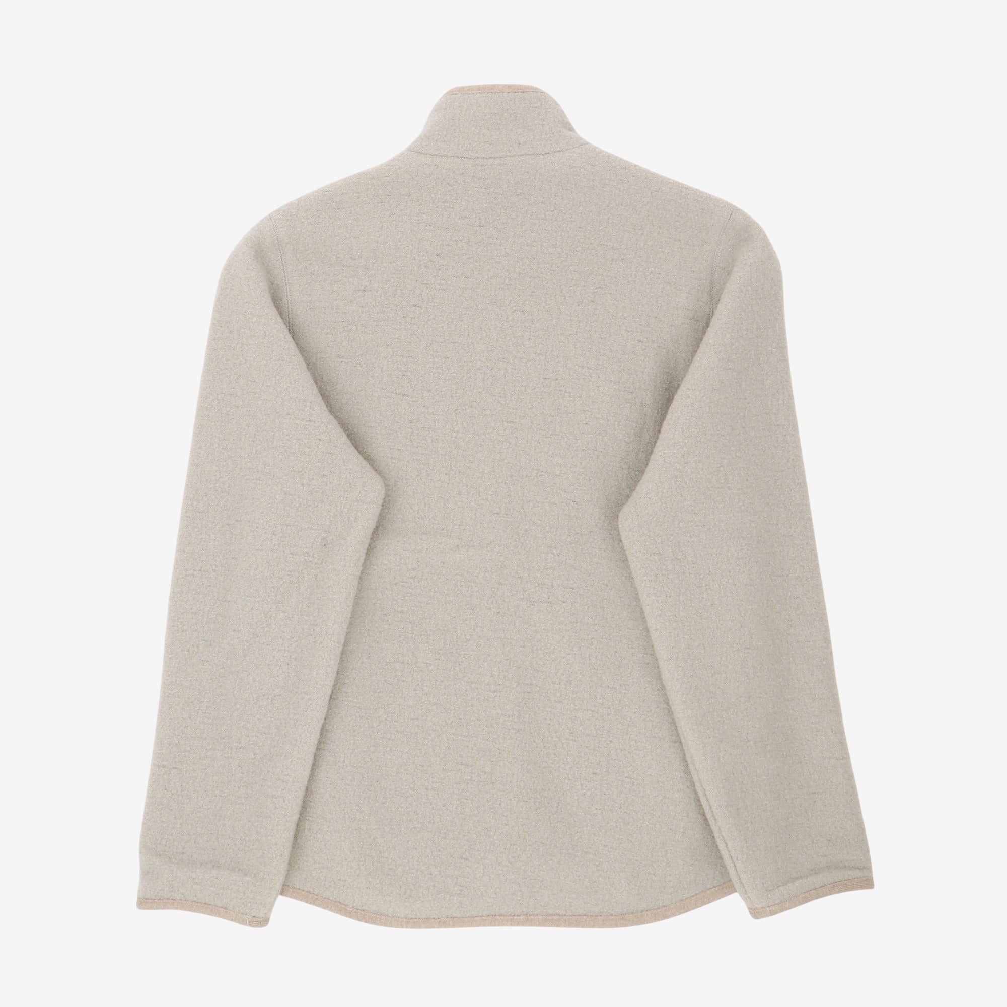 Reversible Wool Fleece Shell Jacket