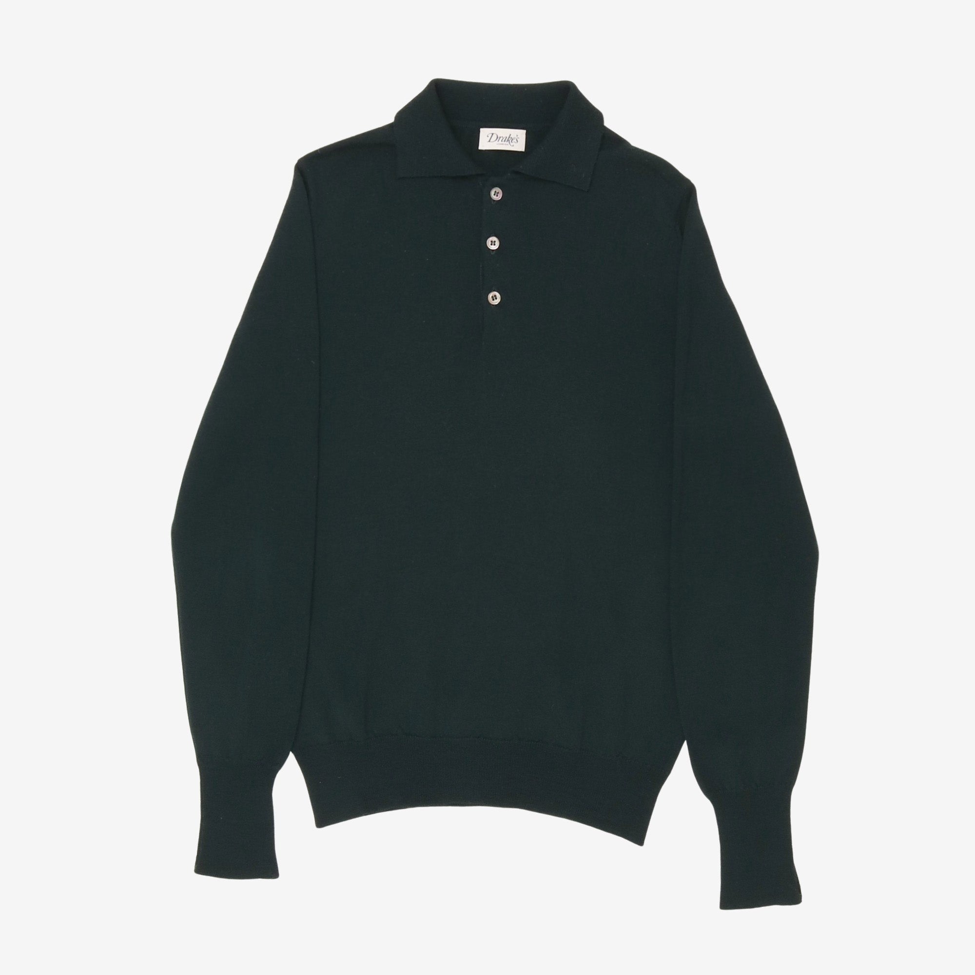Wool Knitted Polo