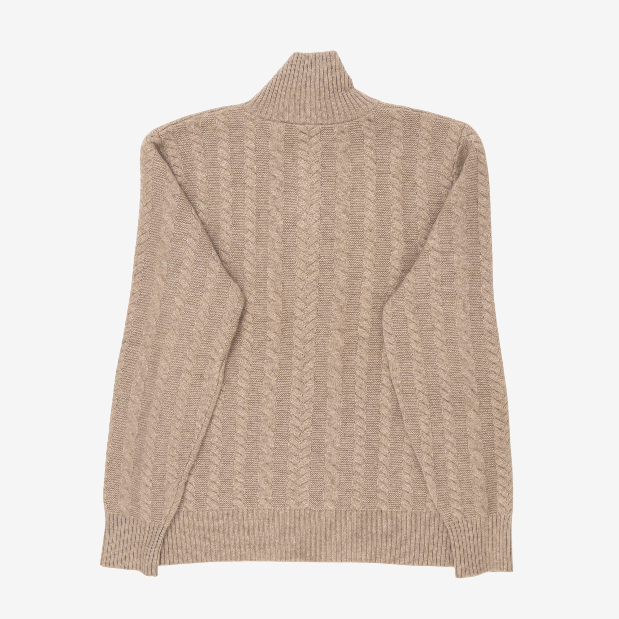 1/4 Zip Cashmere Sweater