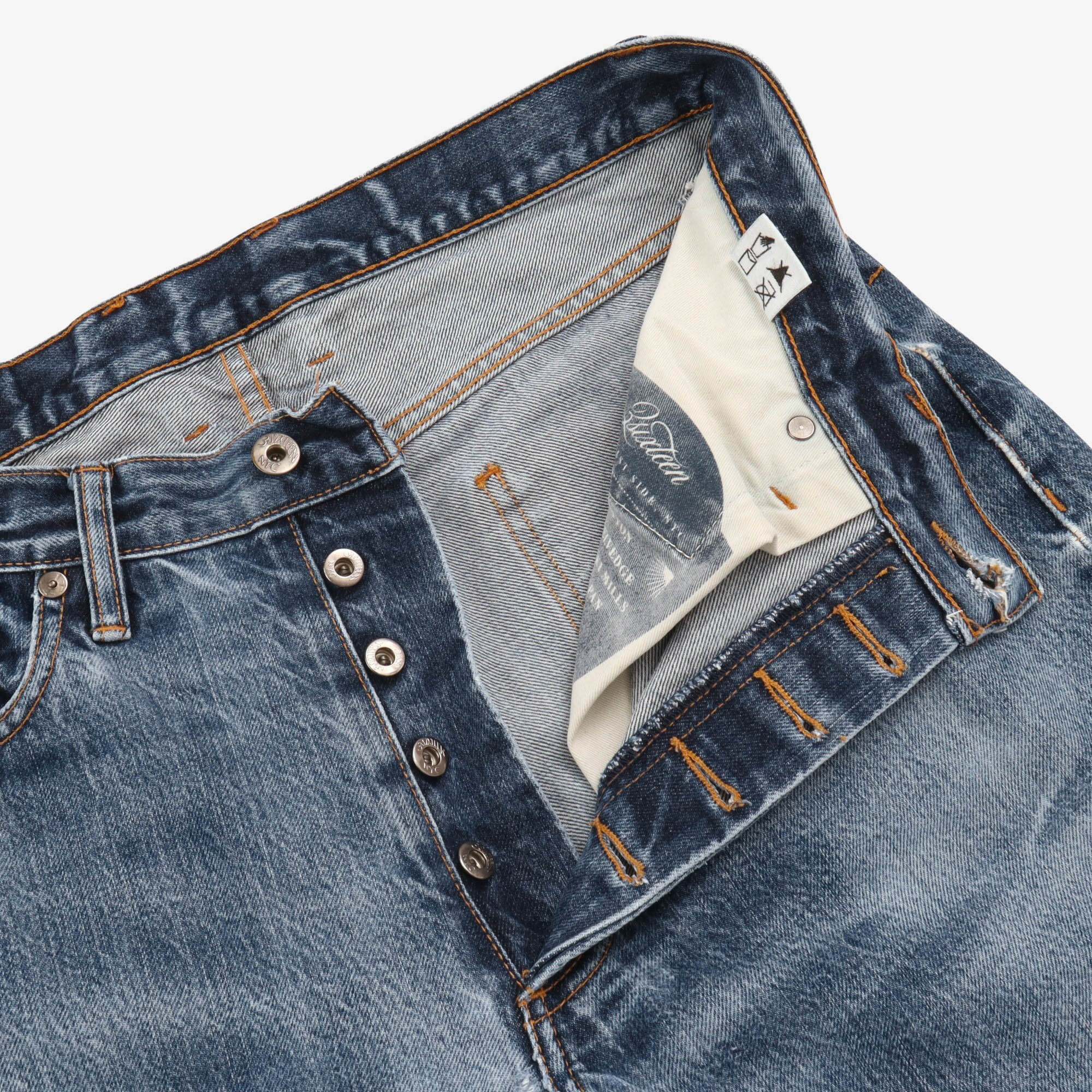 14.5oz Slim Tapered Selvedge Denim