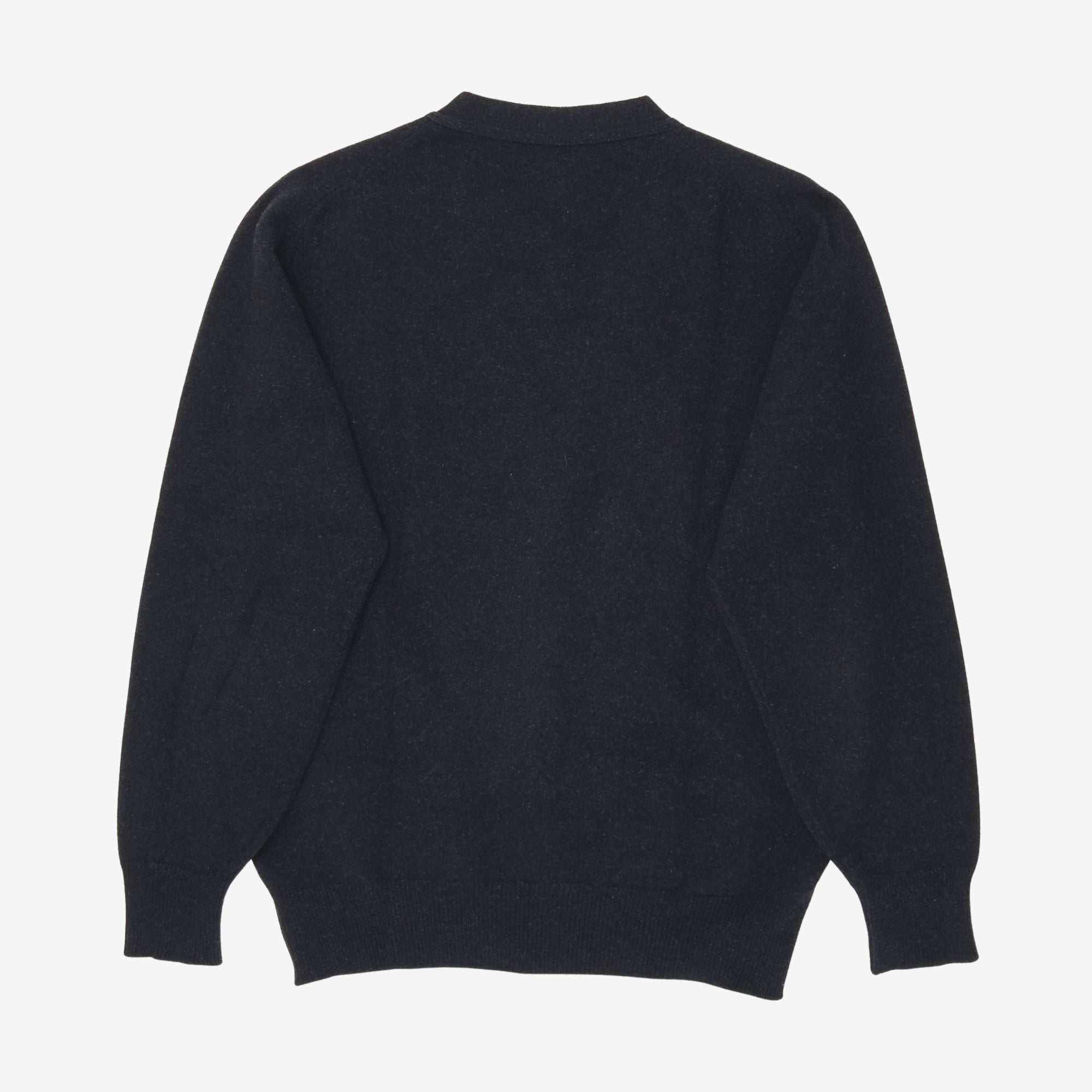 Wool V-Neck Cardigan