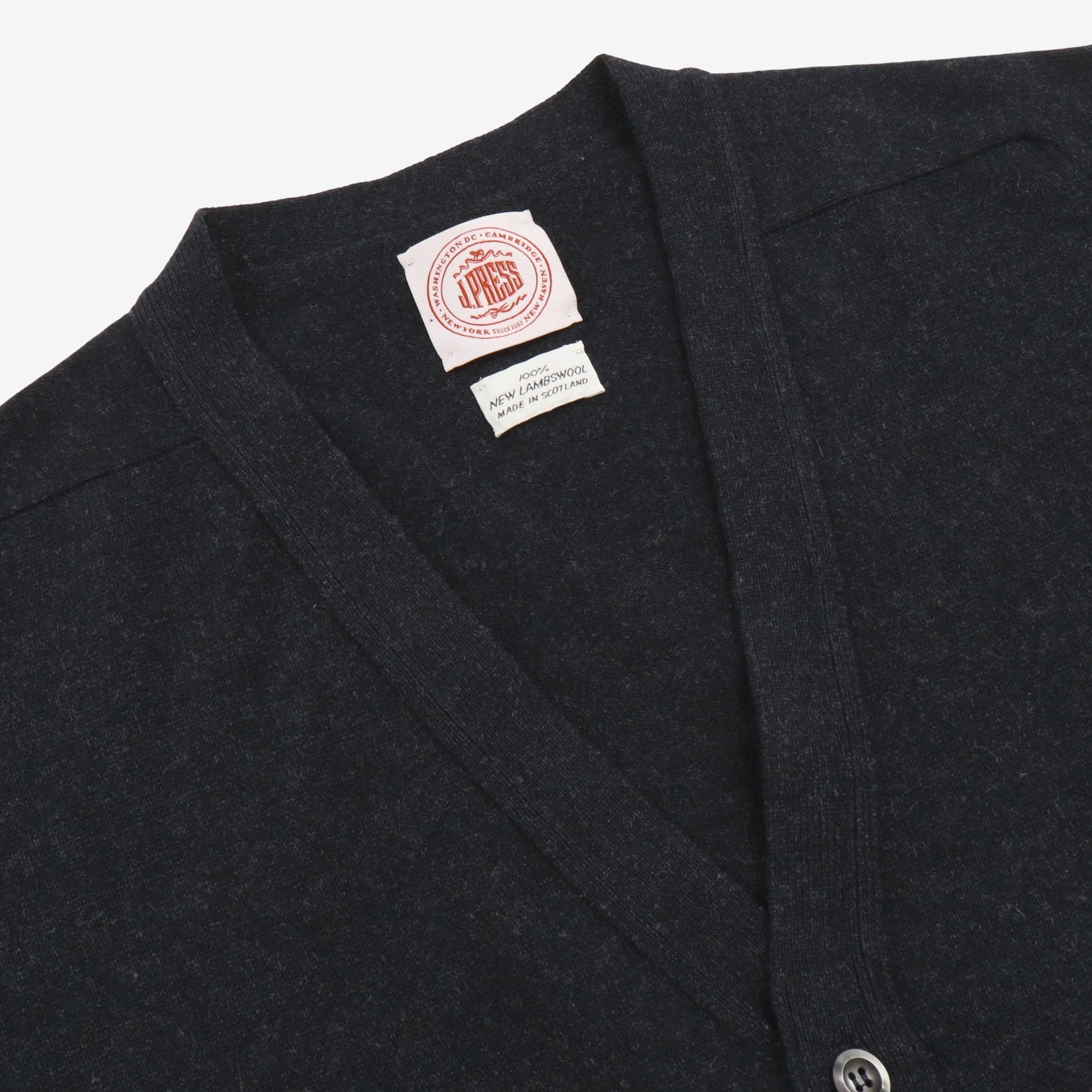 Wool V-Neck Cardigan