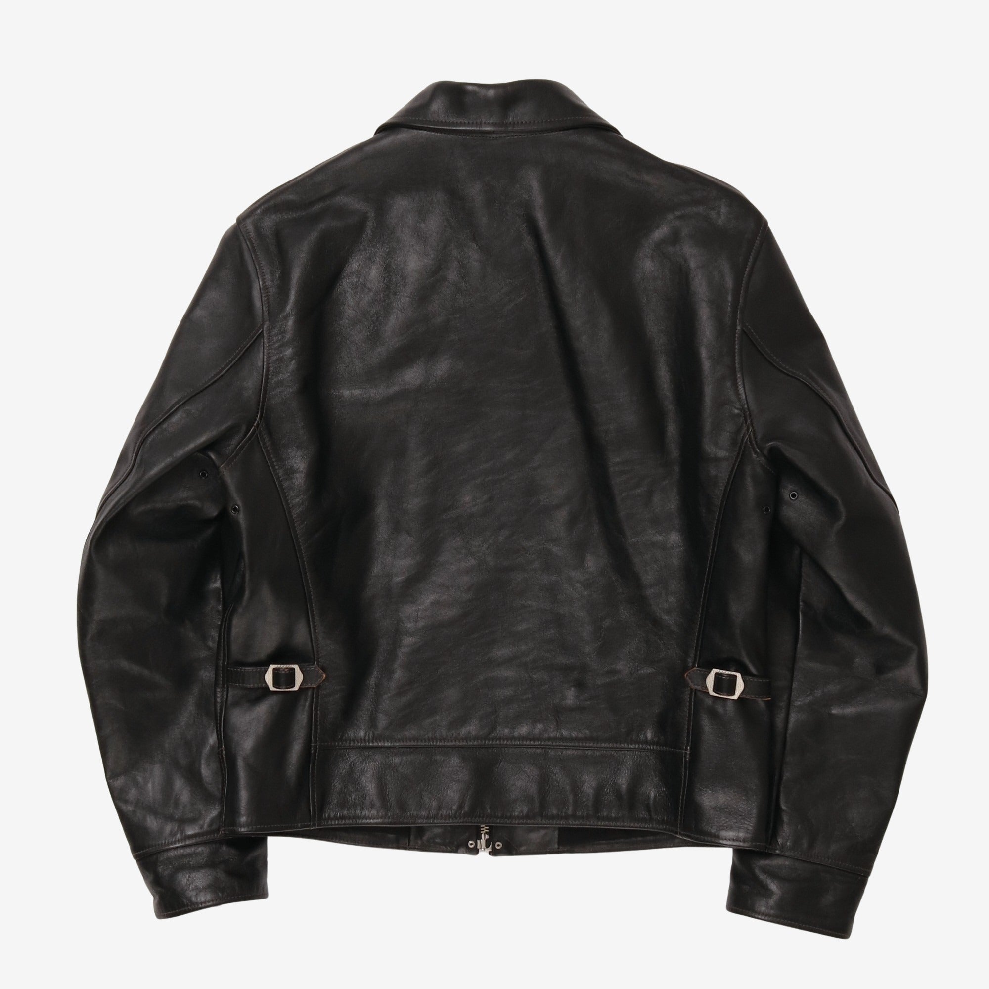 30s Leather Sports Jacket / Nelson