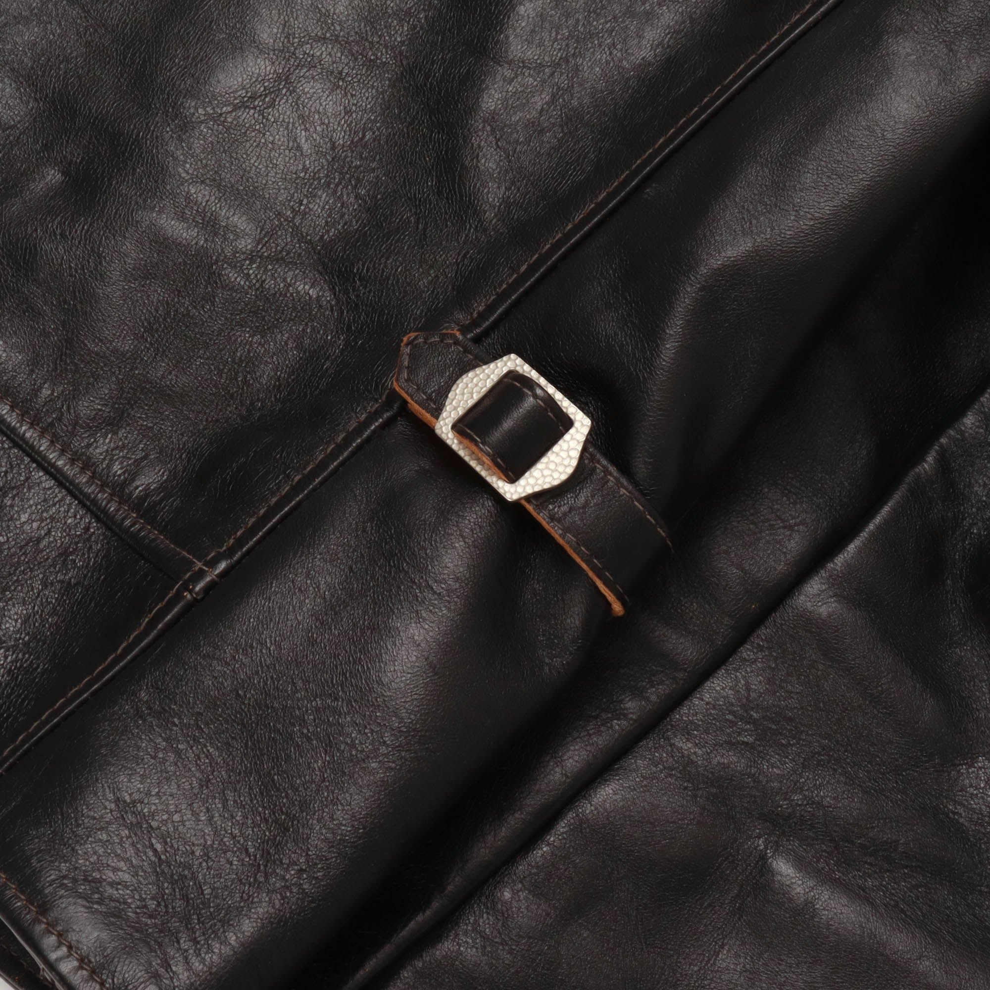 30s Leather Sports Jacket / Nelson