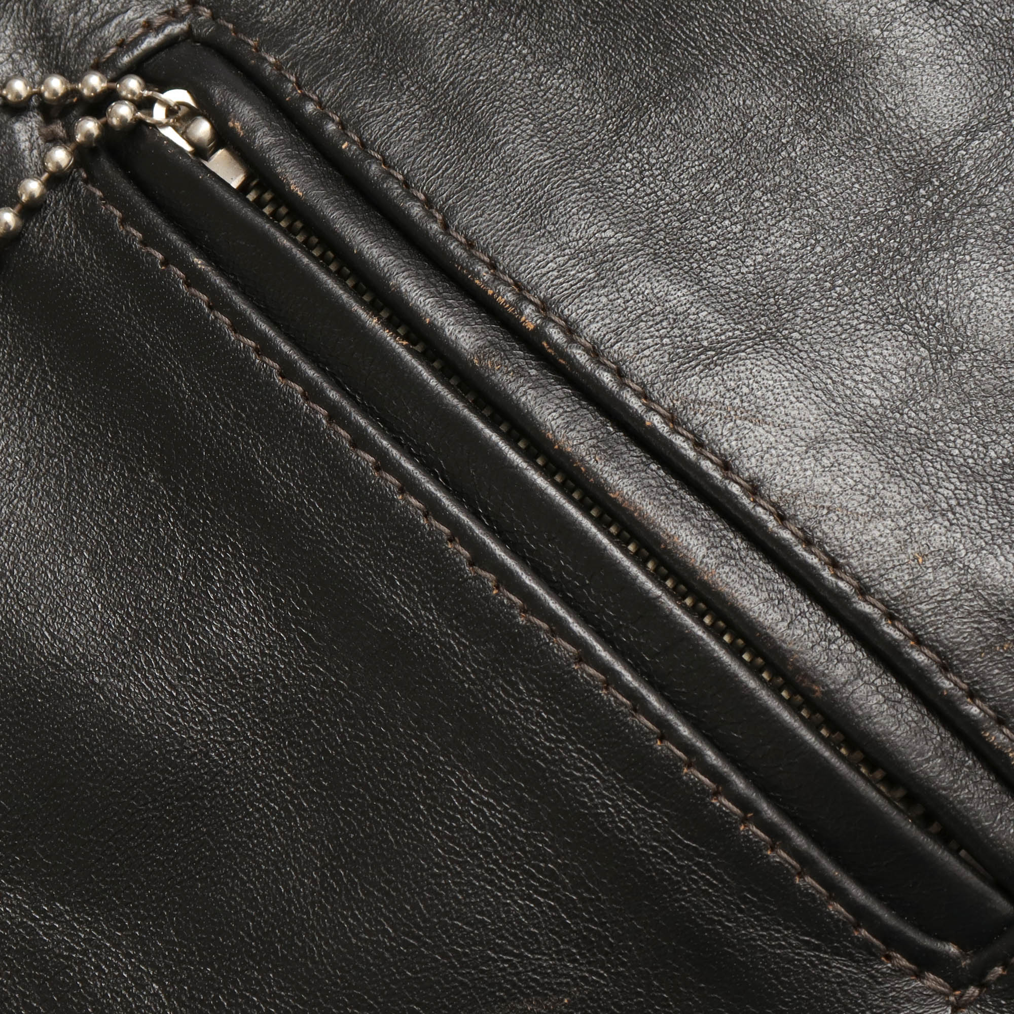 30s Leather Sports Jacket / Nelson