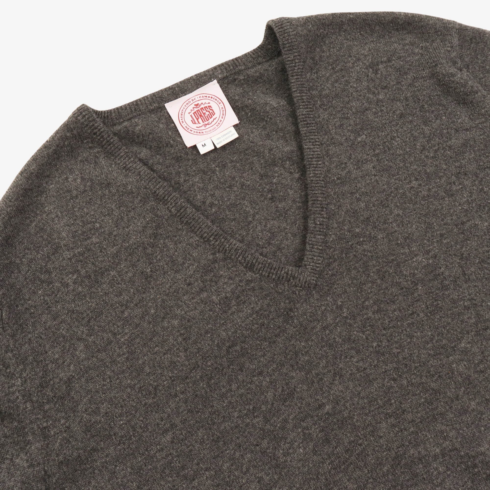V Neck Cashmere Sweater