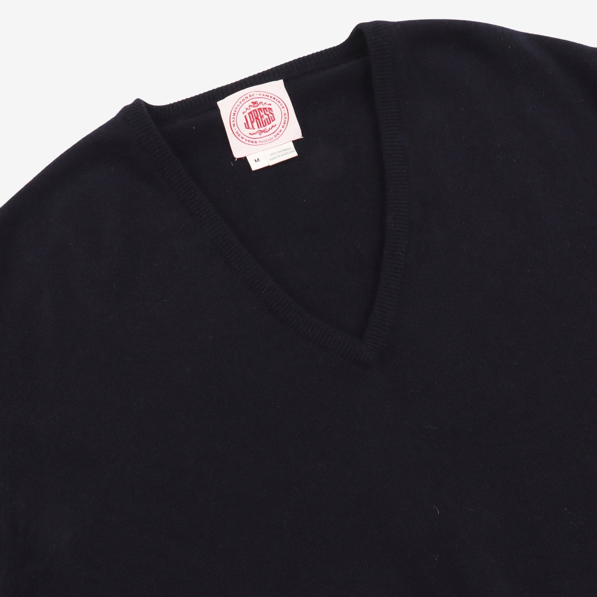 V Neck Cashmere Sweater