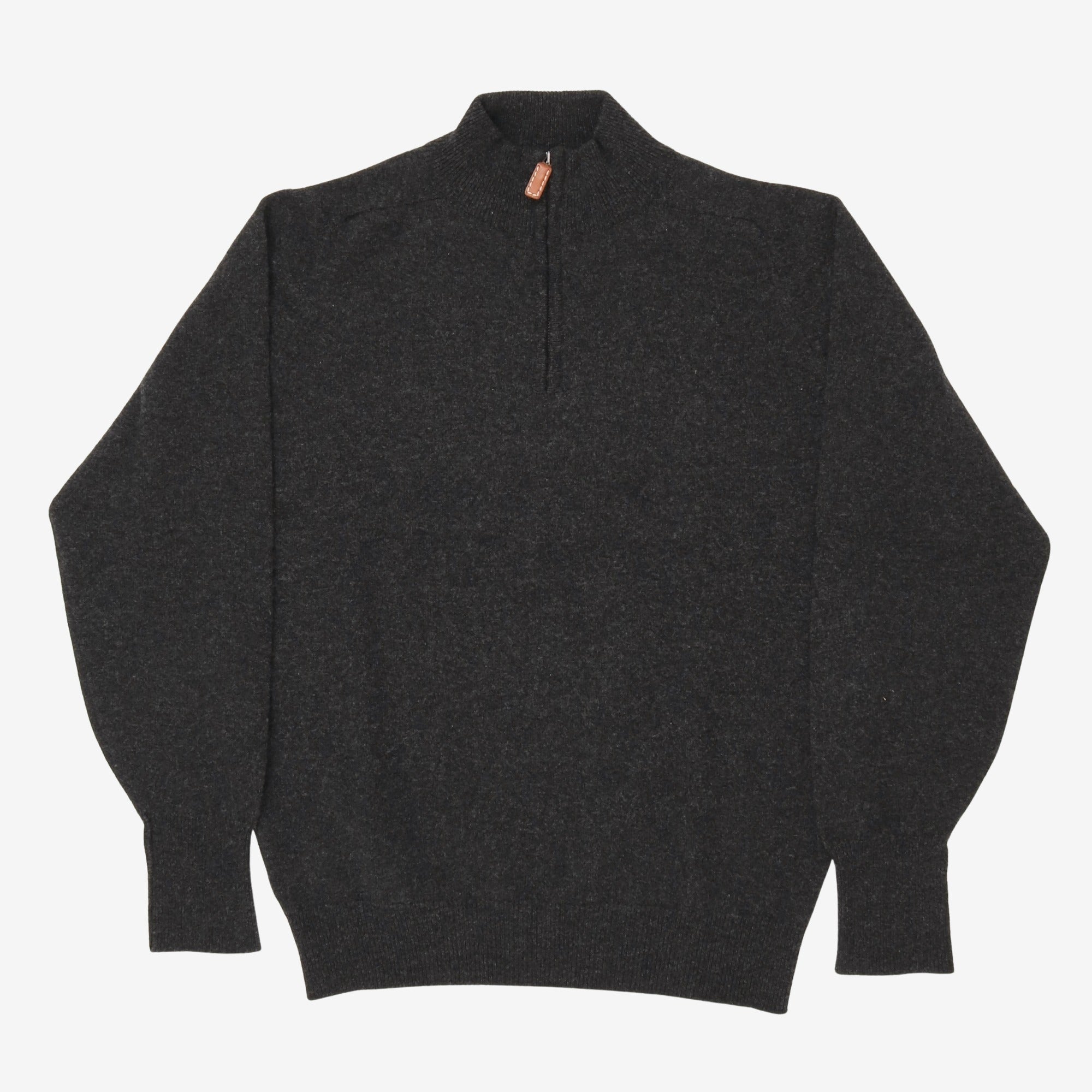 Wool Half Zip Sweater